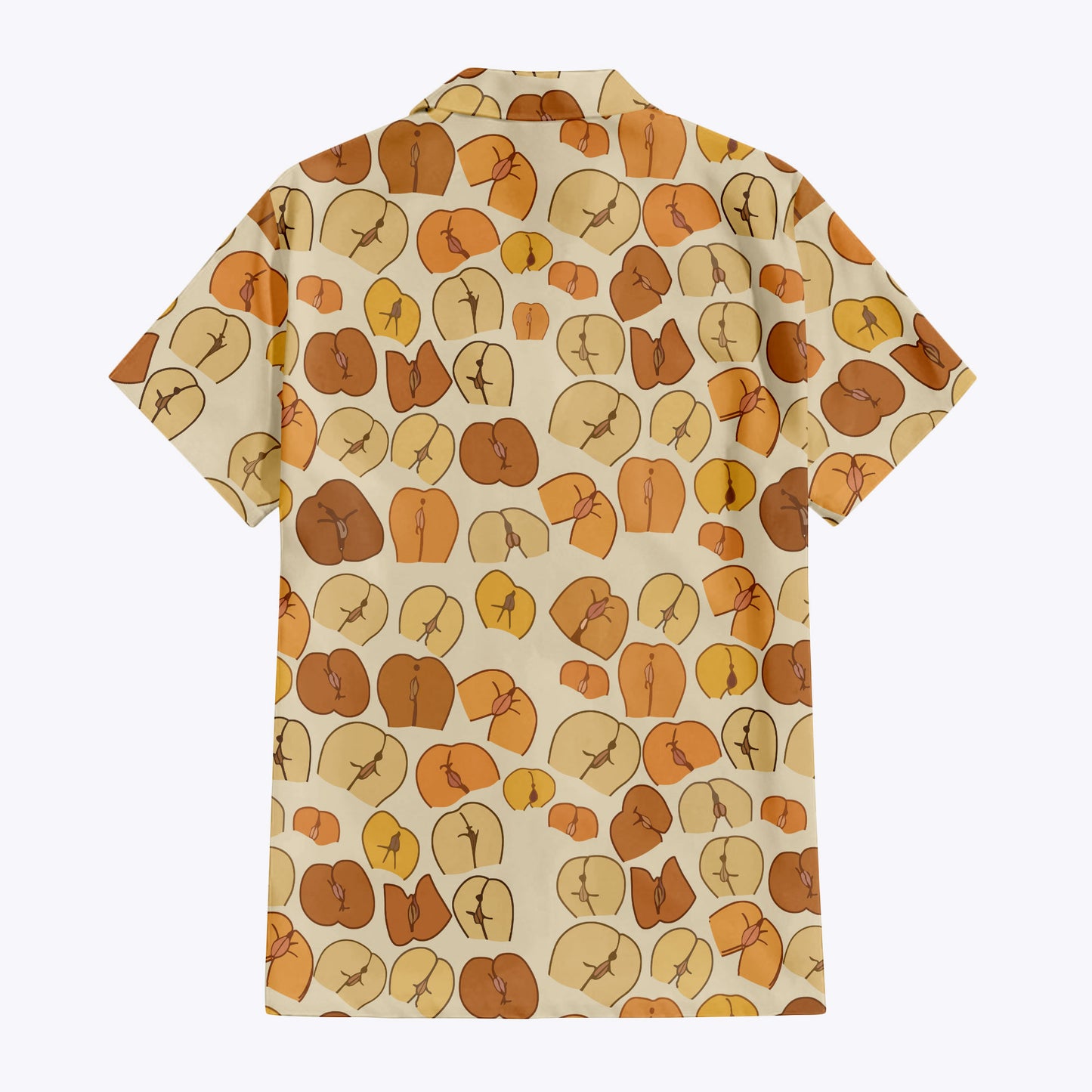 Peaches Butt Hawaiian Shirt