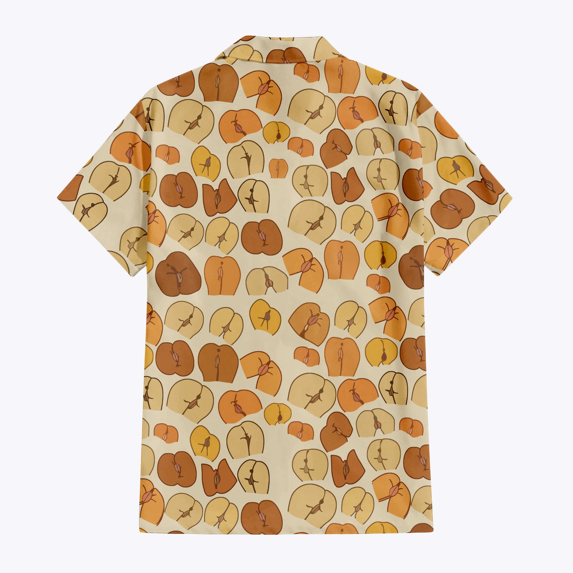 Peaches Butt Hawaiian Shirt