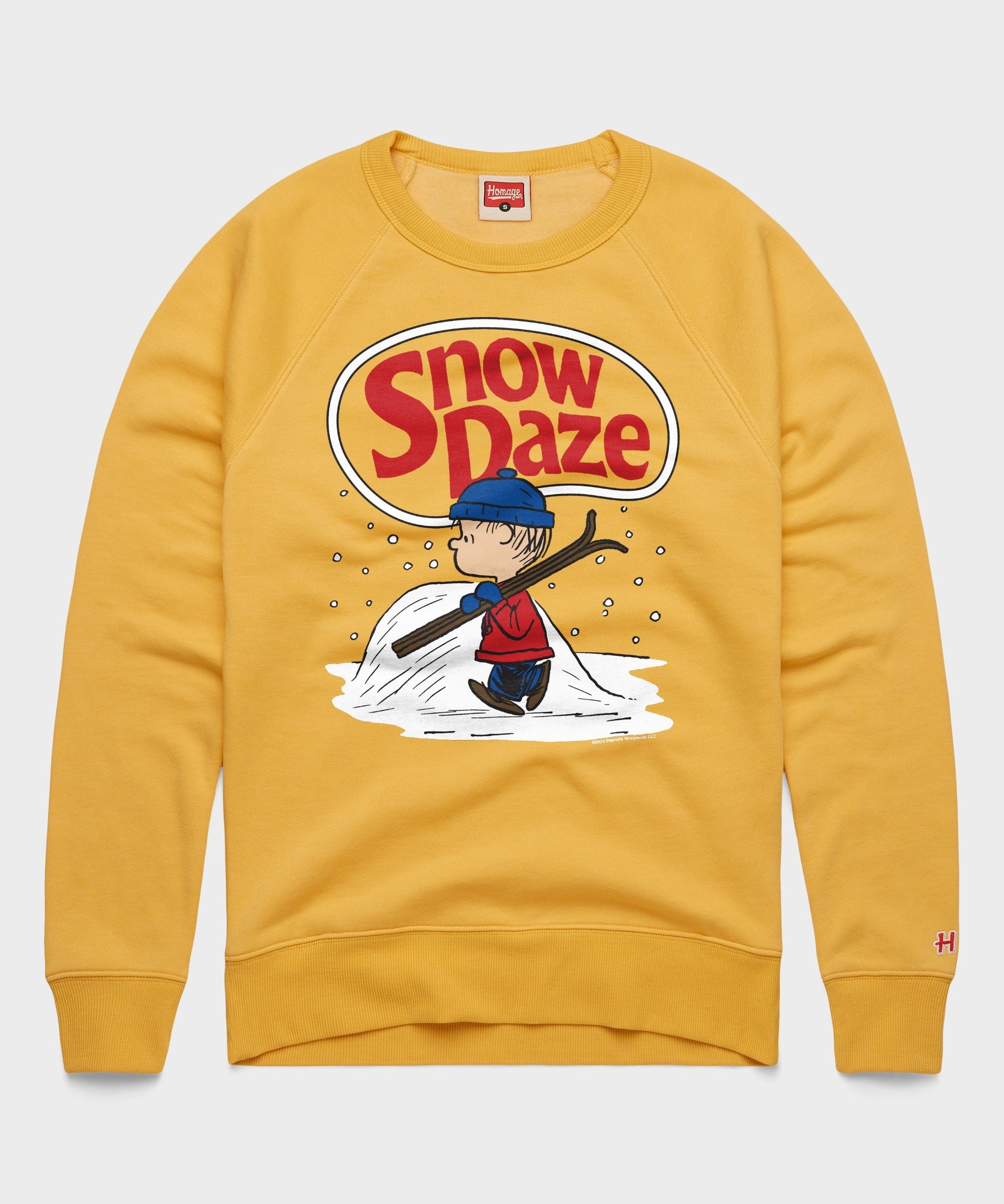 Peanuts Linus Snow Daze Crewneck