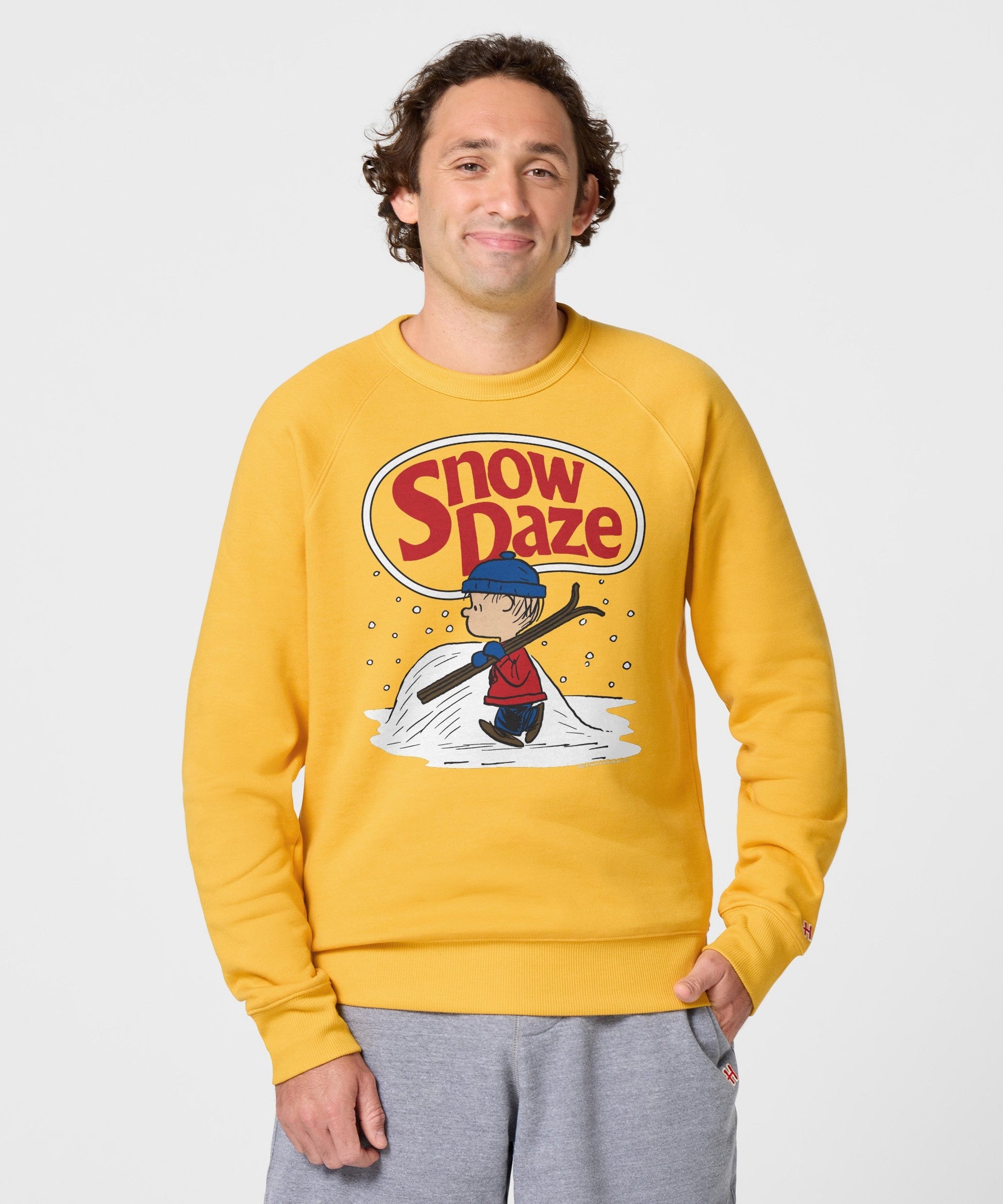 Peanuts Linus Snow Daze Crewneck