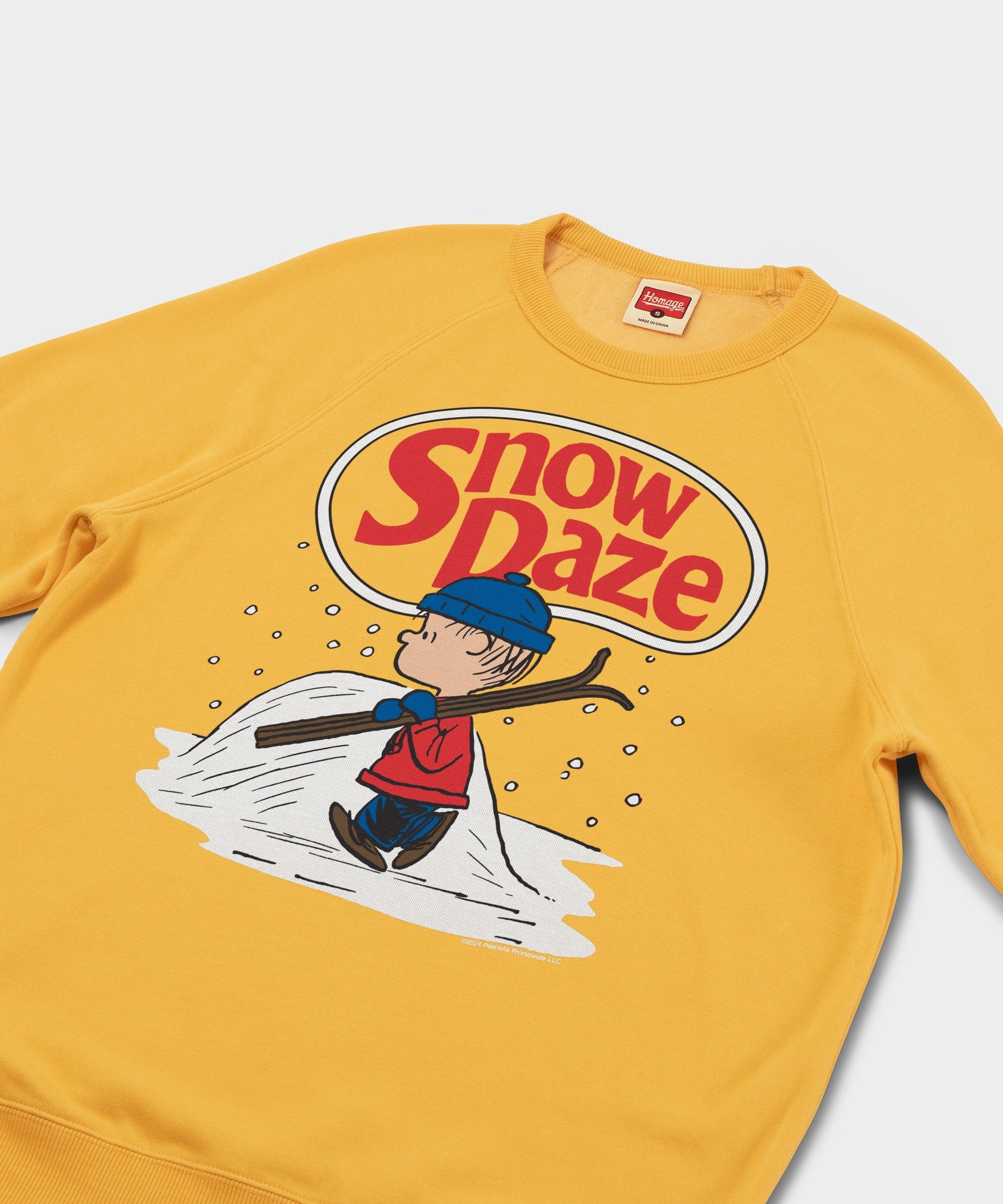 Peanuts Linus Snow Daze Crewneck