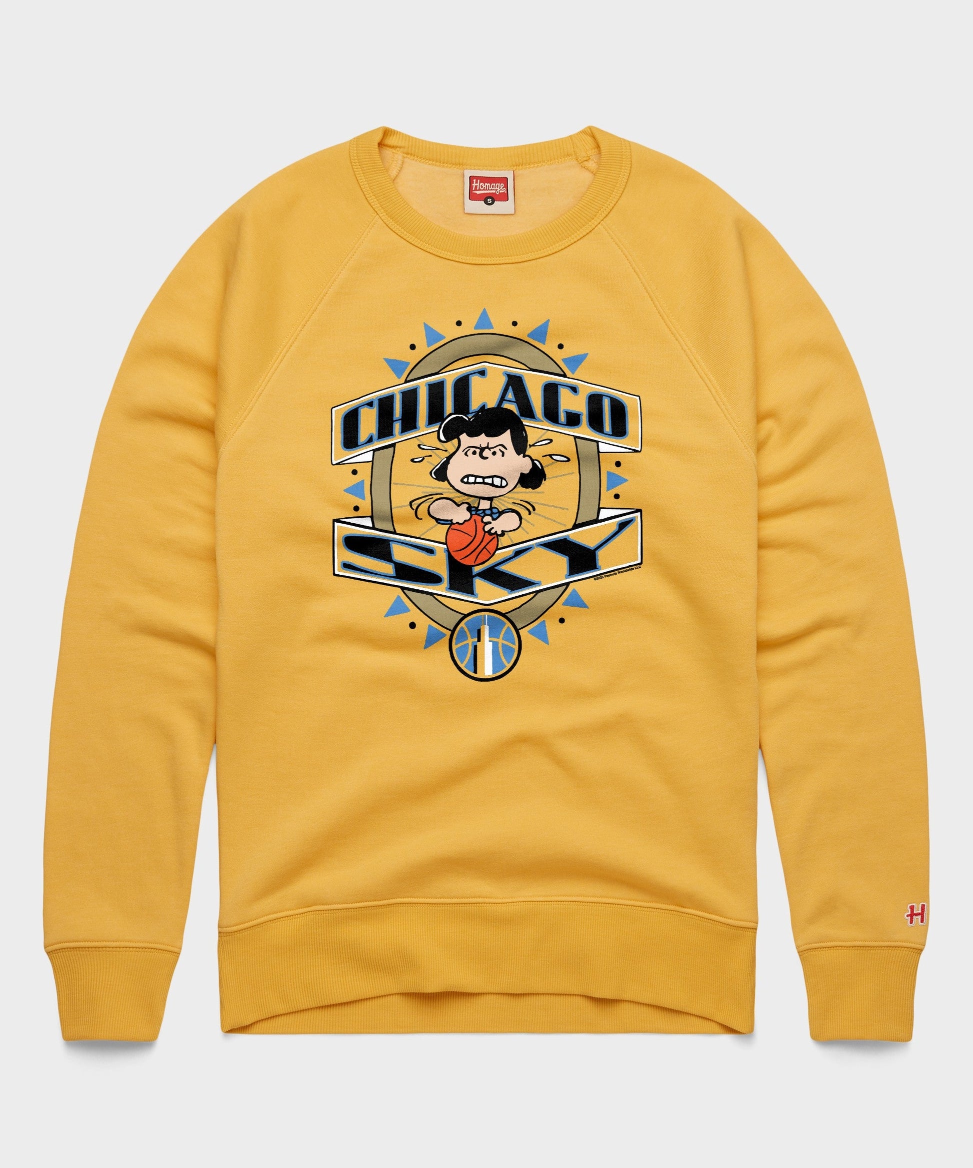Peanuts Lucy x Chicago Sky Crewneck