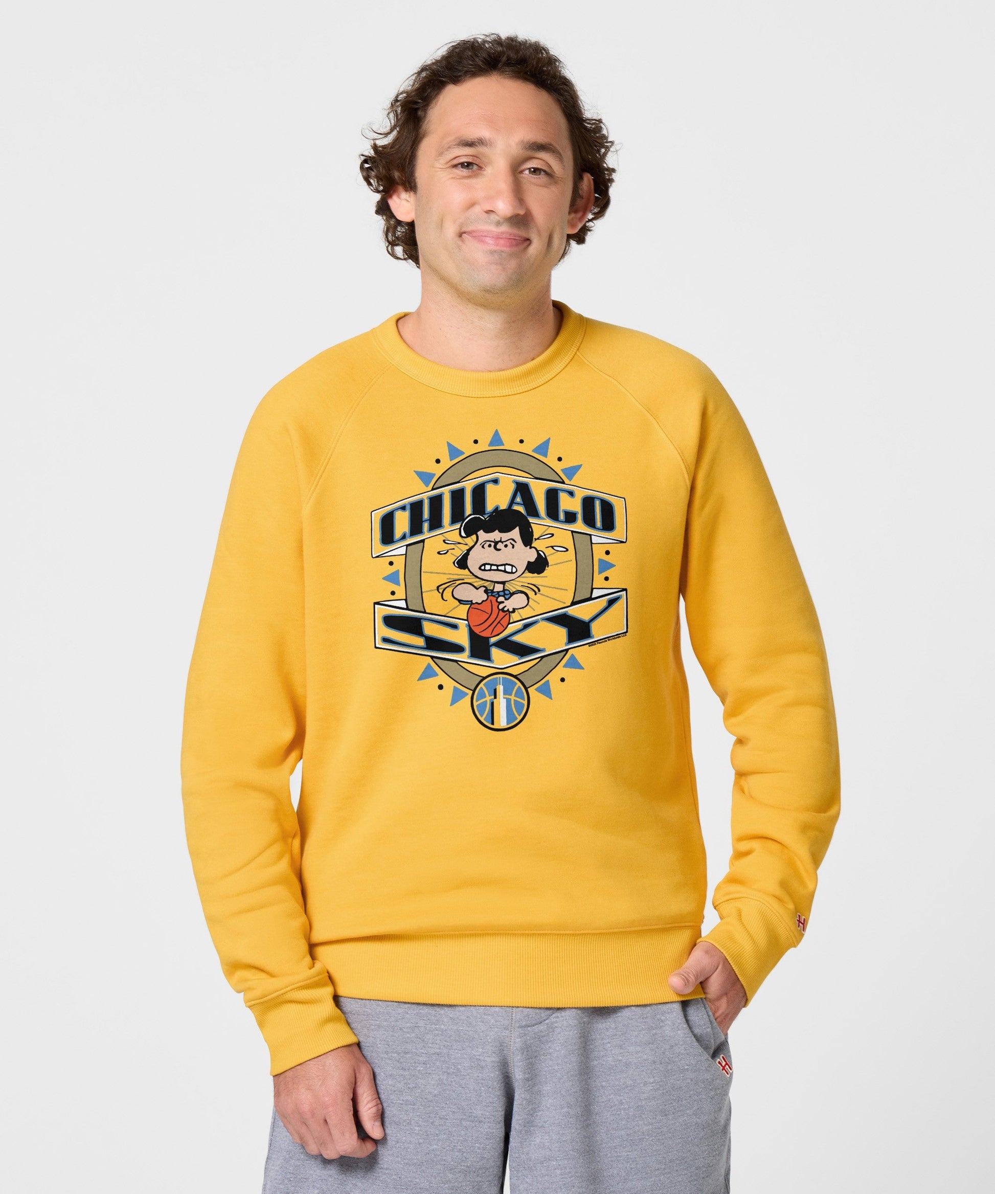 Peanuts Lucy x Chicago Sky Crewneck