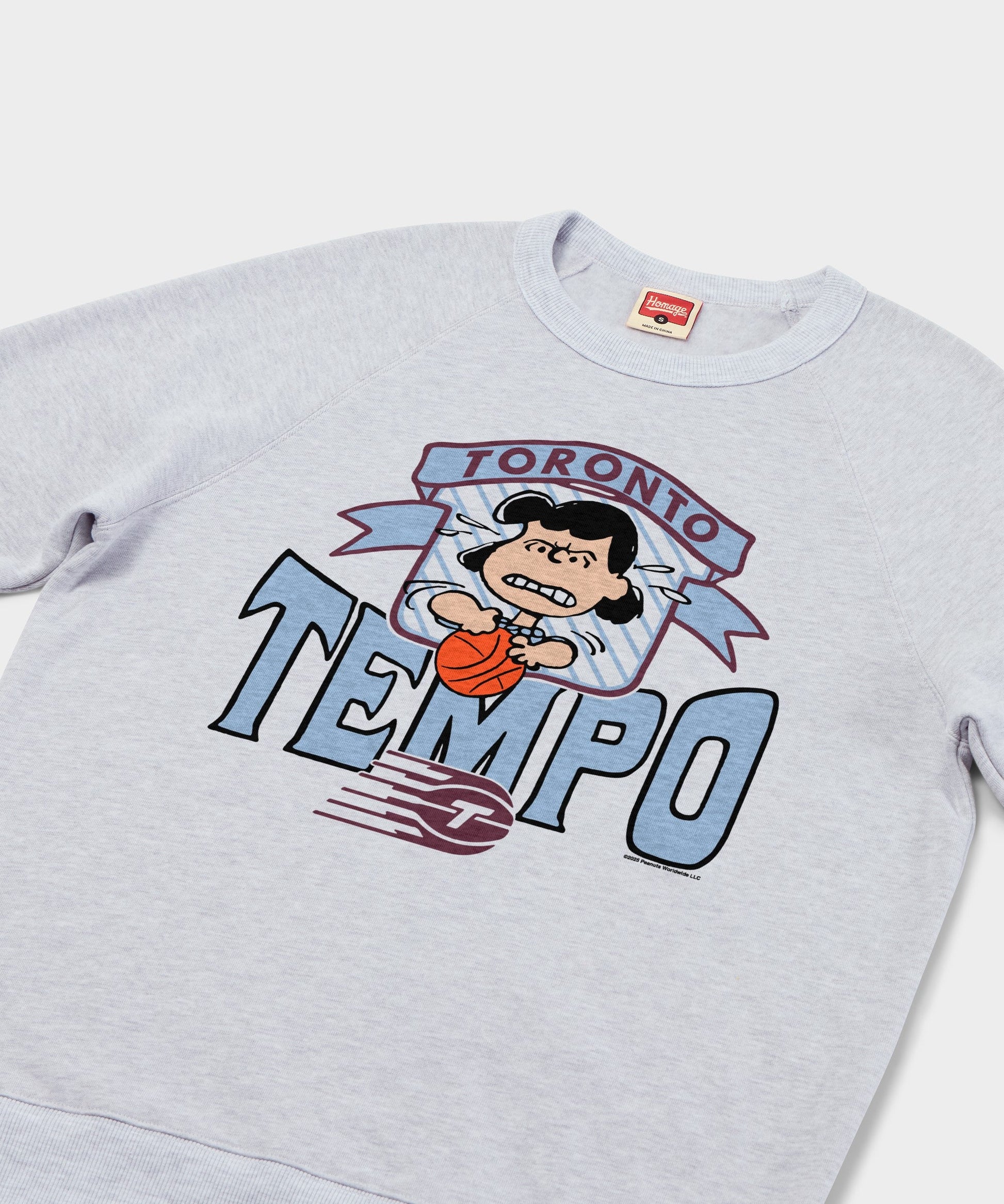 Peanuts Lucy x Toronto Tempo Crewneck