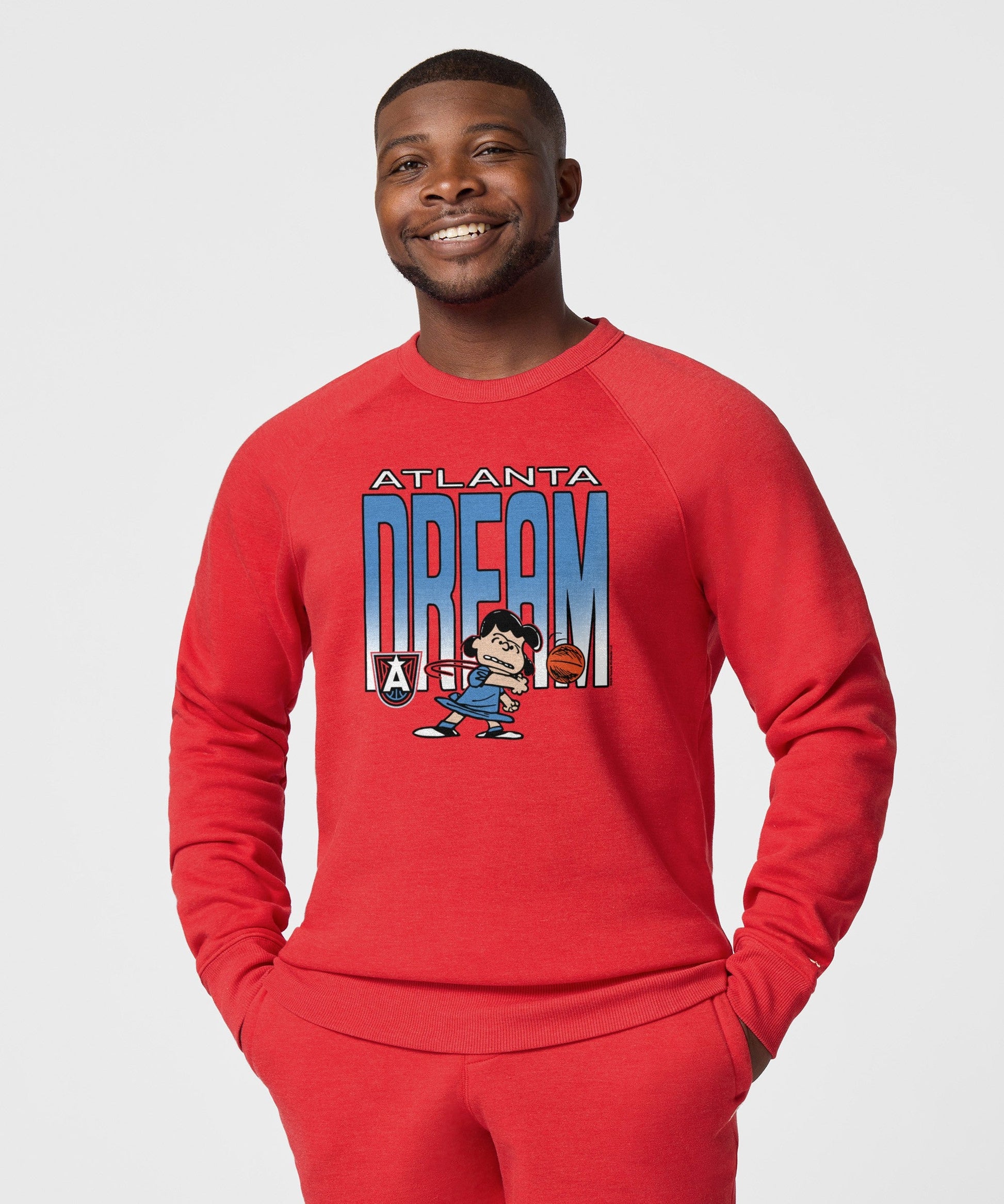 Peanuts Lucy x Atlanta Dream Crewneck