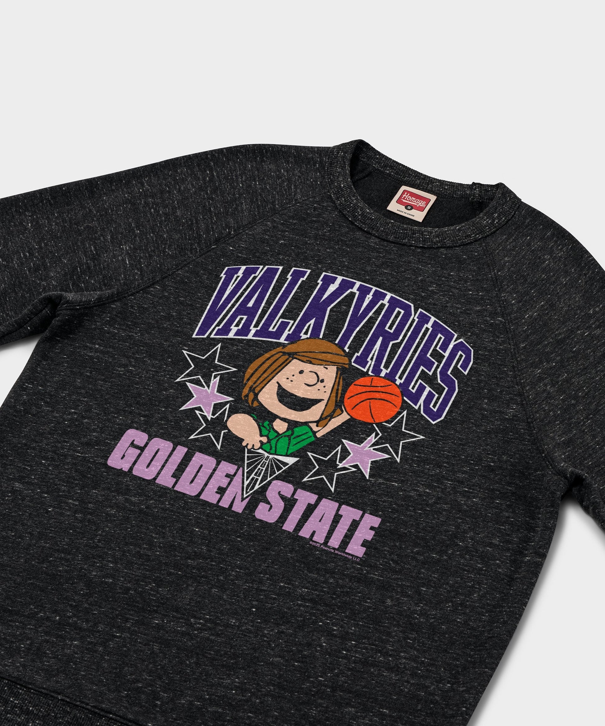 Peanuts Peppermint Patty x Golden State Valkyries Crewneck