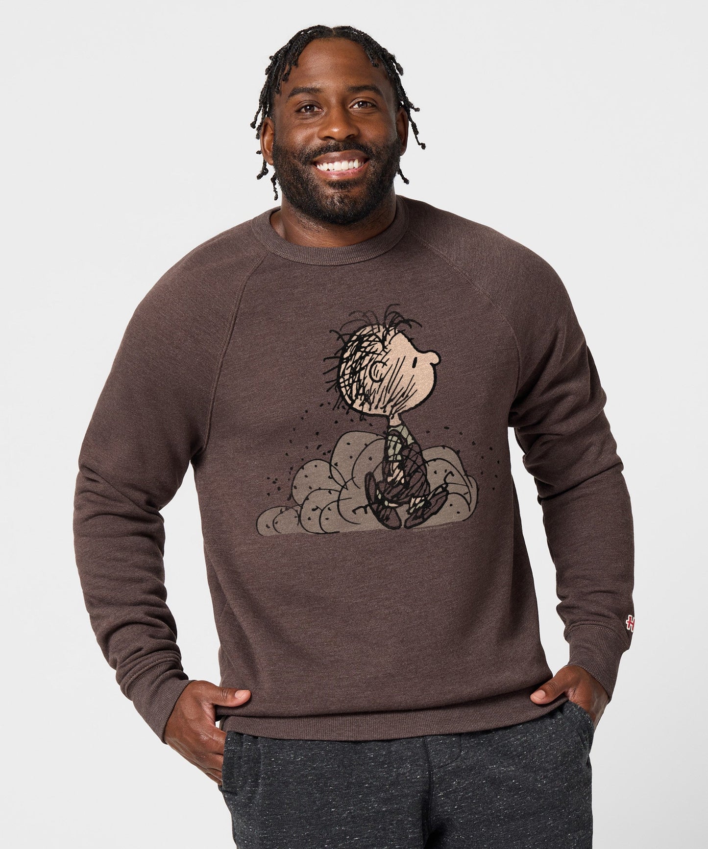 Peanuts Pig-Pen Character Crewneck