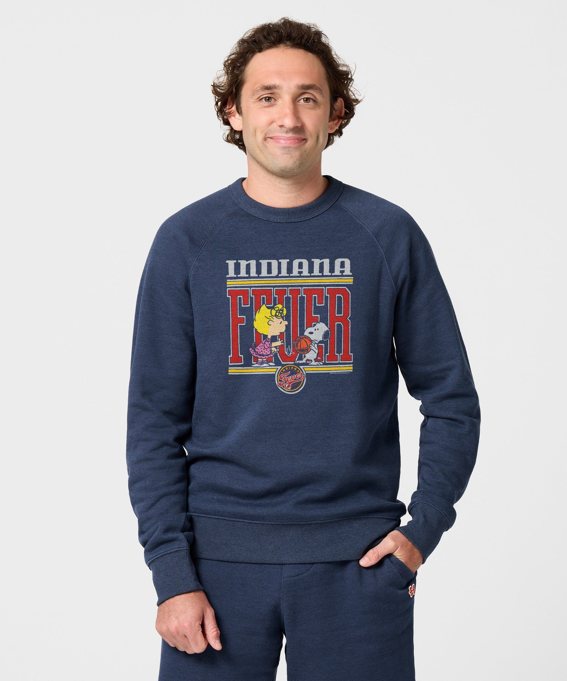 Peanuts Sally x Indiana Fever Crewneck