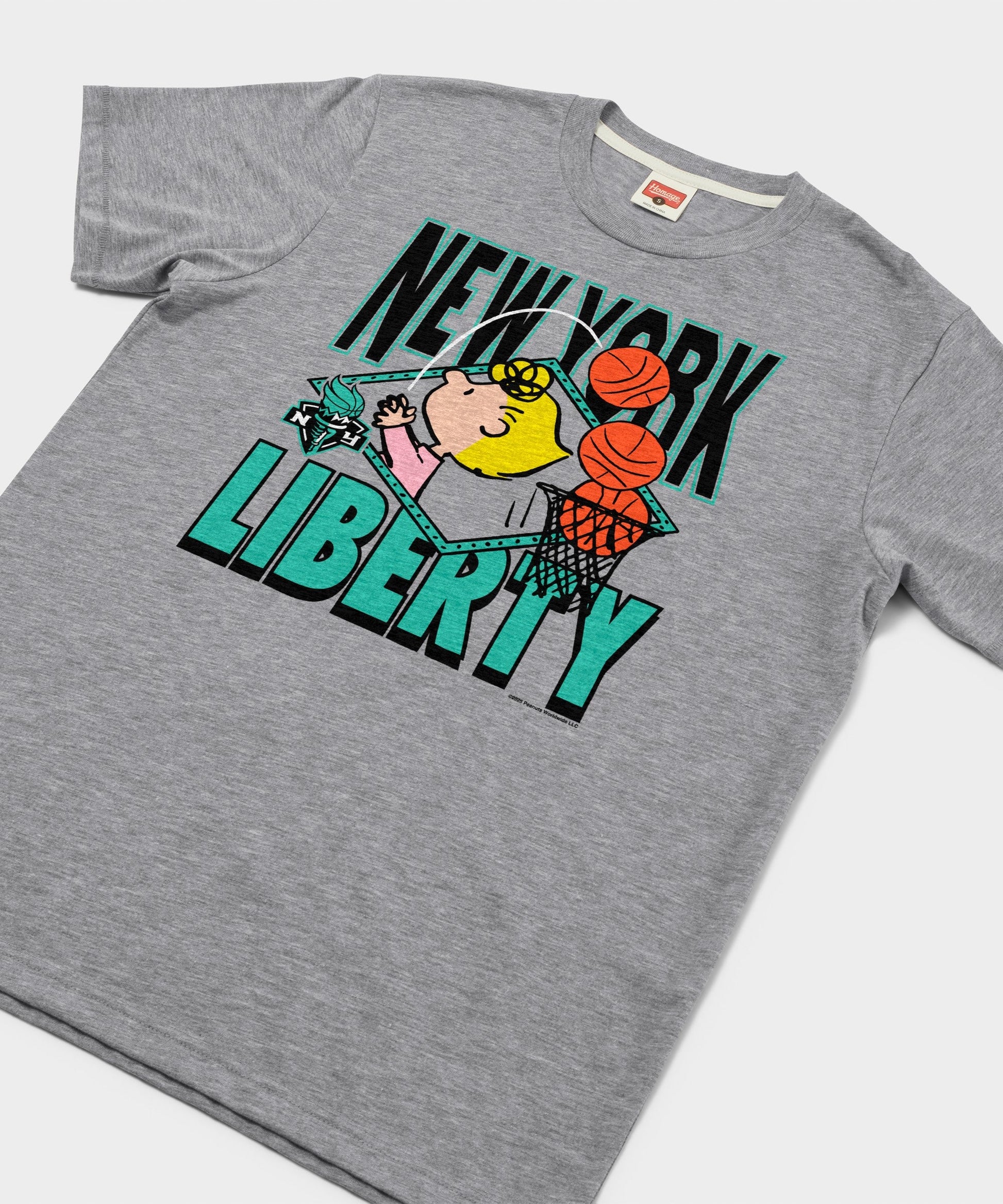 Peanuts Sally x New York Liberty
