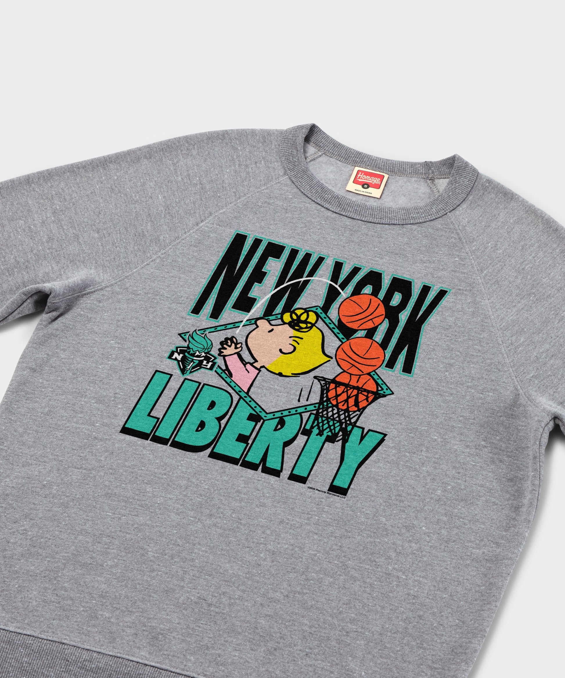 Peanuts Sally x New York Liberty Crewneck