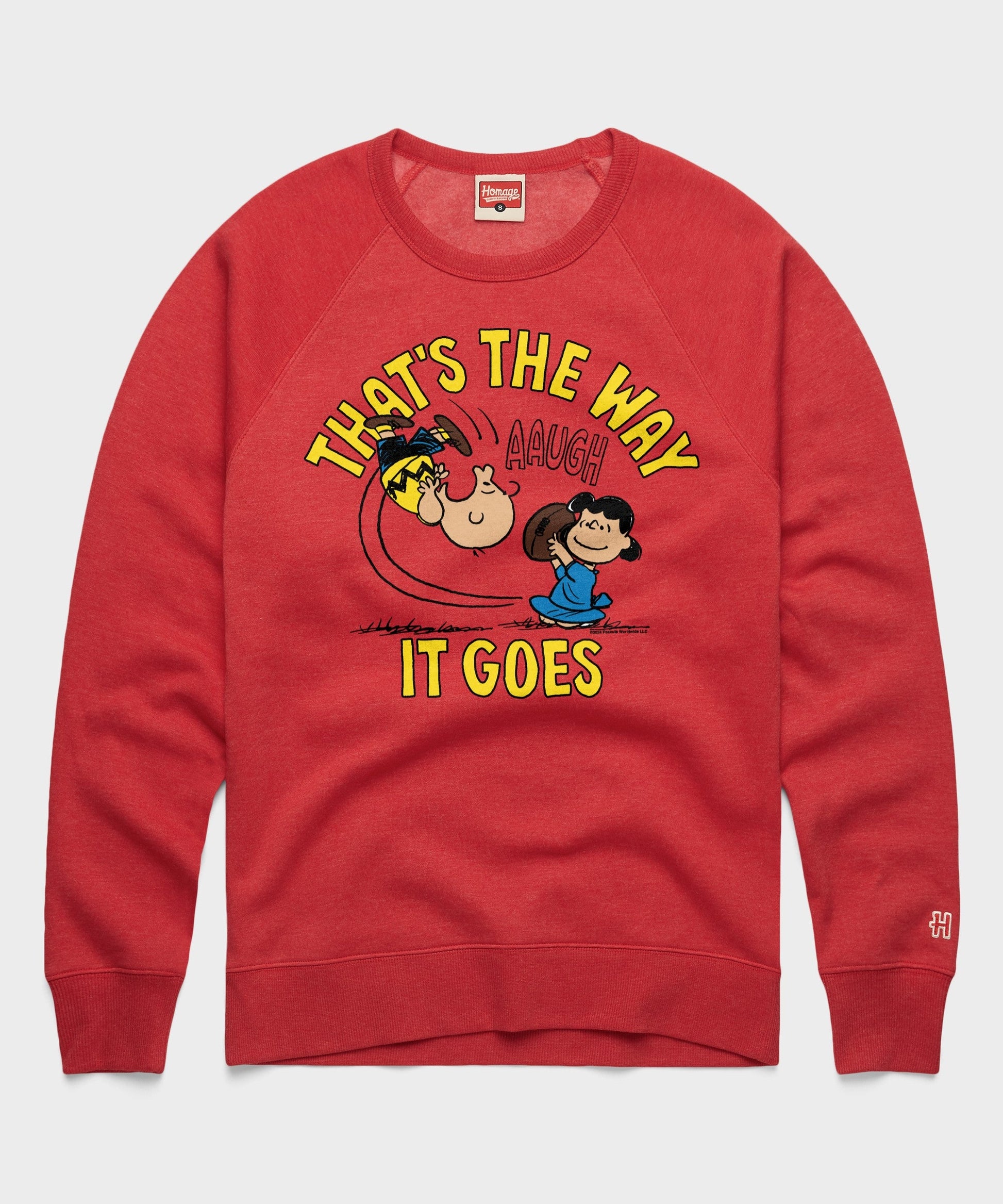 Peanuts That's The Way It Goes Crewneck