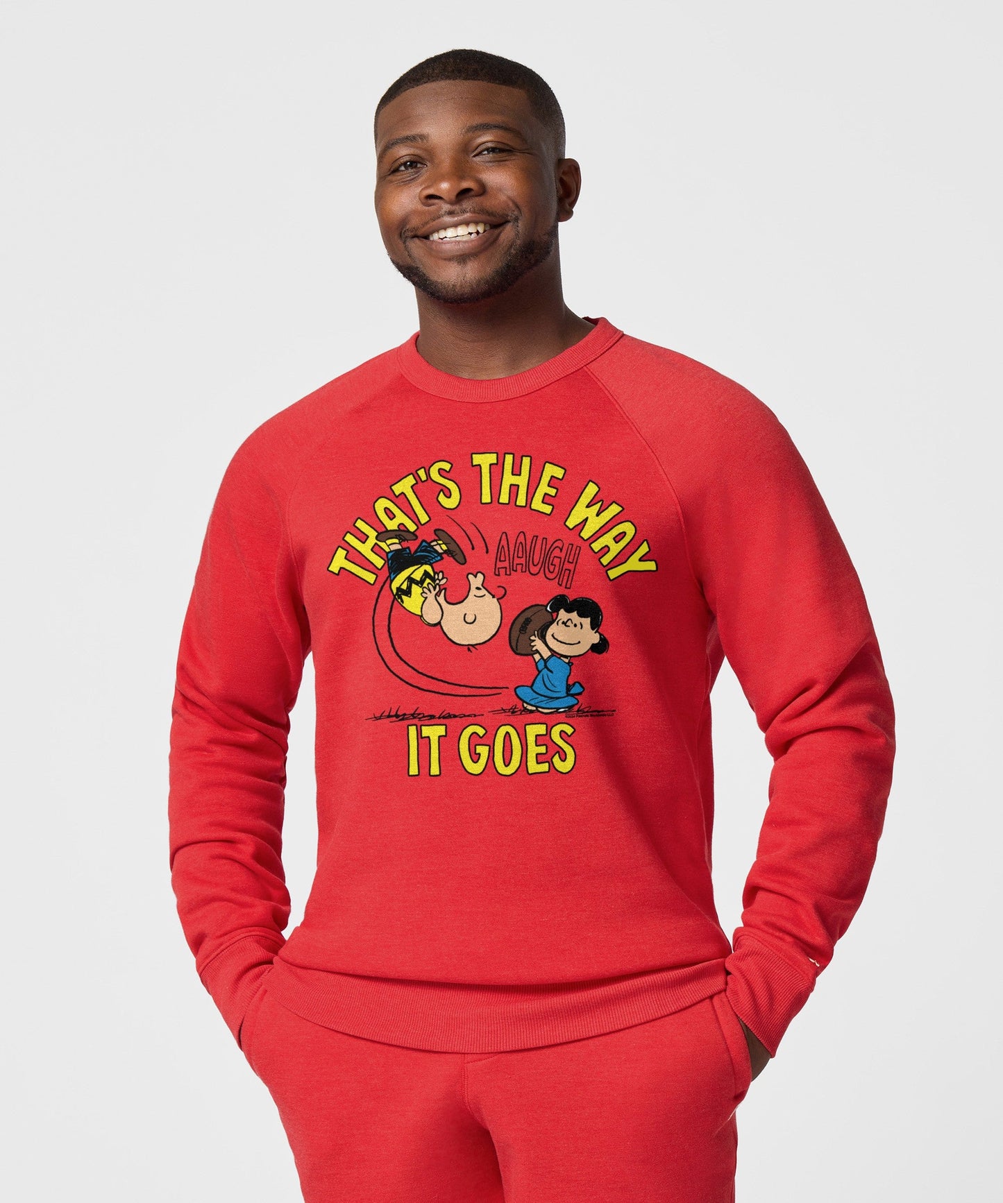 Peanuts That's The Way It Goes Crewneck