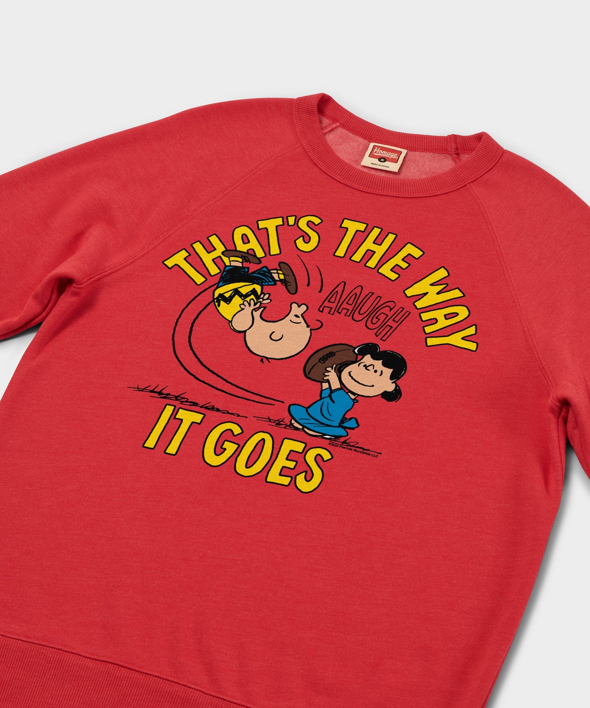 Peanuts That's The Way It Goes Crewneck