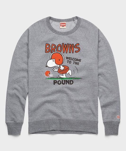 Peanuts x Cleveland Browns Welcome To The Pound Crewneck