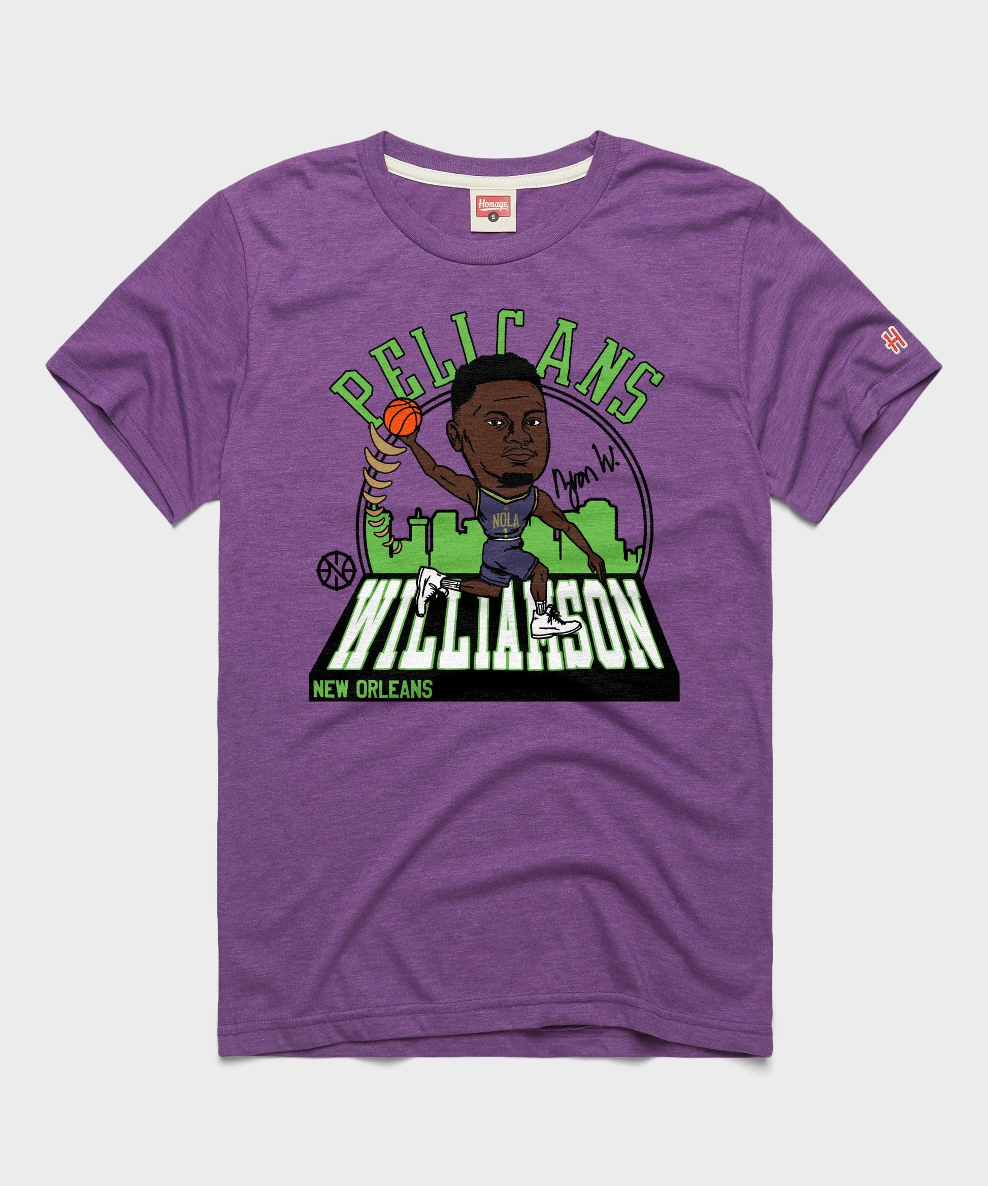 Pelicans Zion Williamson Signature City Edition 2024
