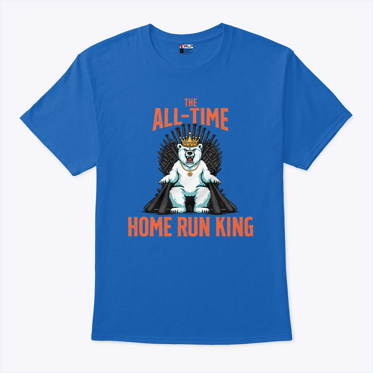 Pete Alonso Mets Polar Bear Home Run King T Shirt