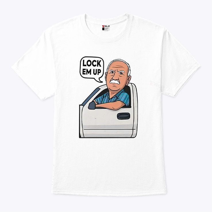 Peter Poppleton Lock Em Up T Shirt