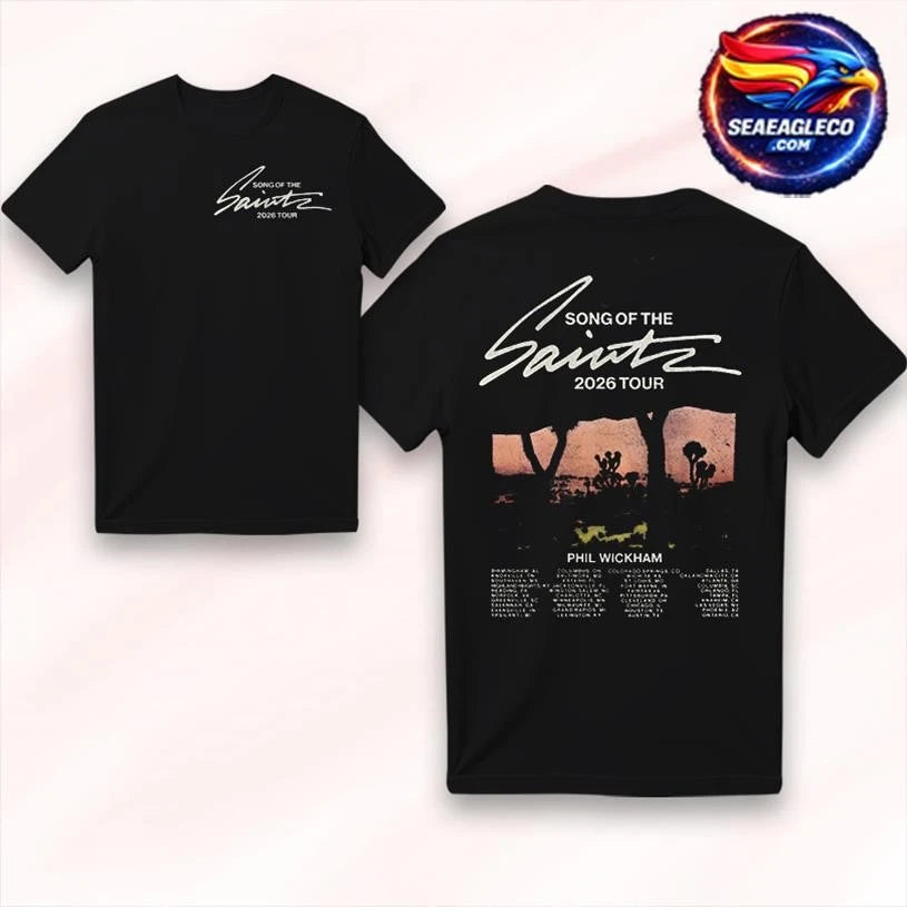 Phil Wickham SOTS Desert Tour 2026 Two Sided Shirt