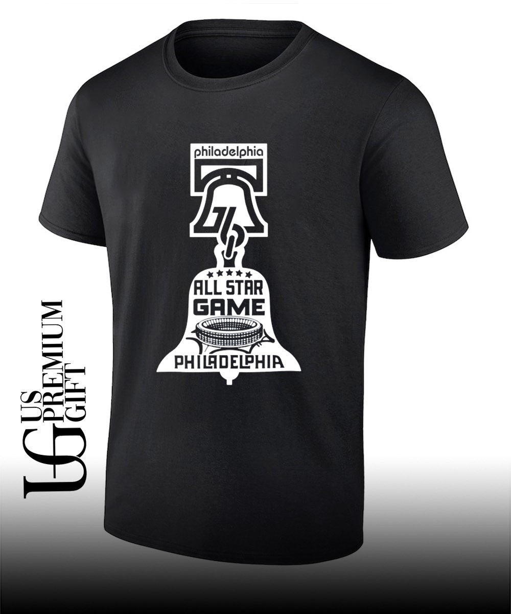 Philadelphia 76ers All Star Game Basketball Bell shirt