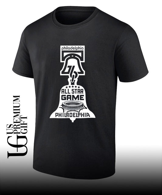 Philadelphia 76ers All Star Game Basketball Bell shirt
