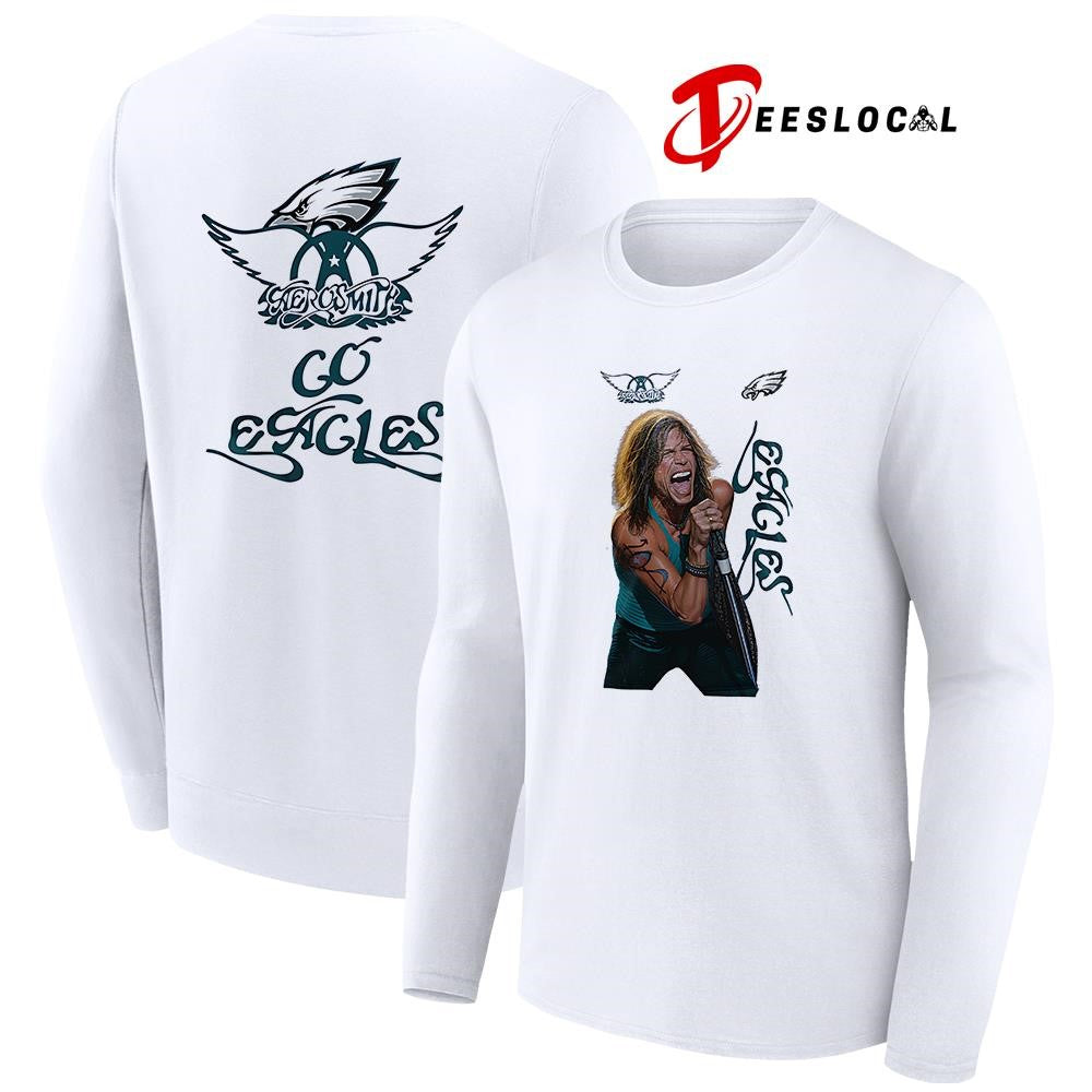 Philadelphia Eagles x Aerosmith graphic shirt