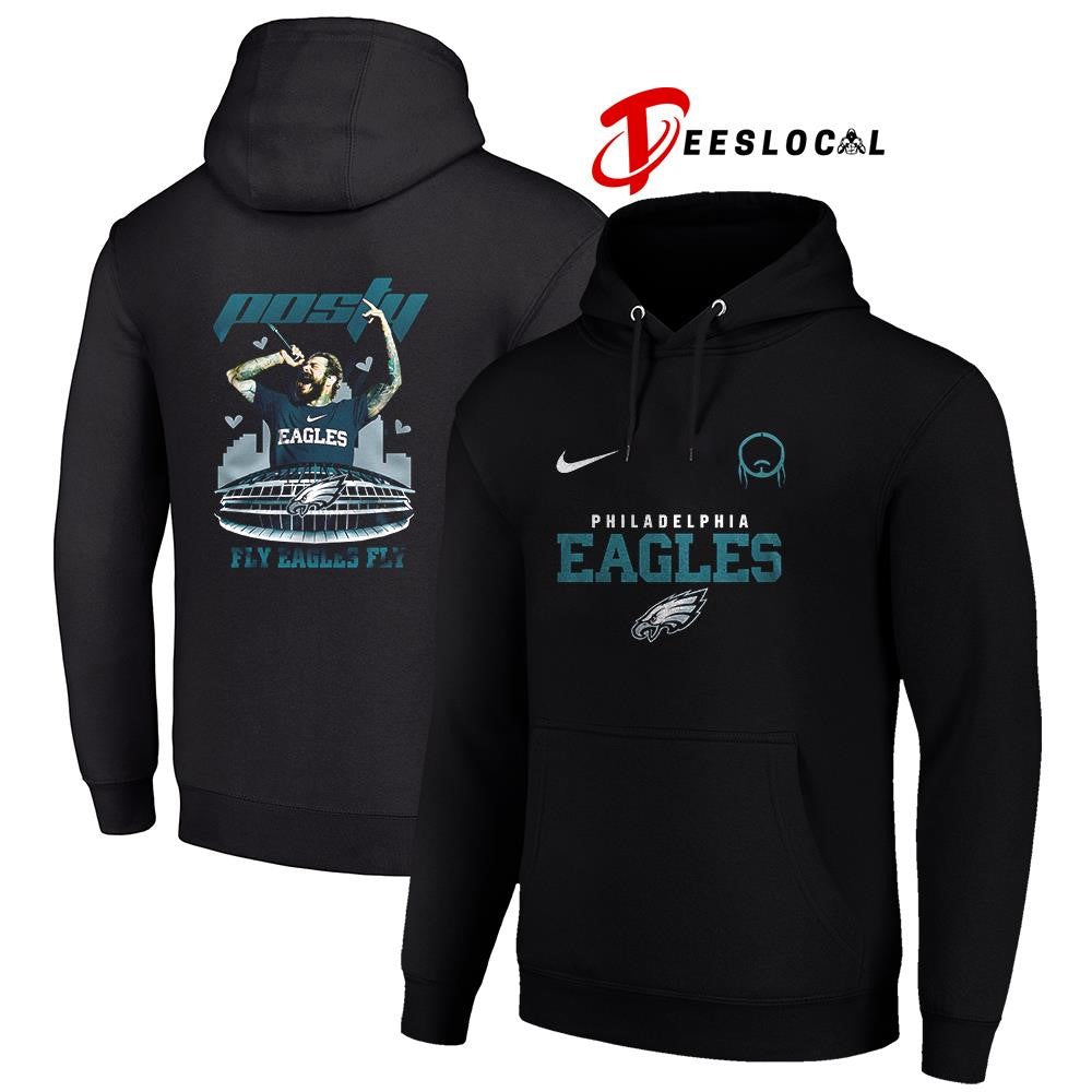 Philadelphia Eagles x Post Malone Posty stadium shirt