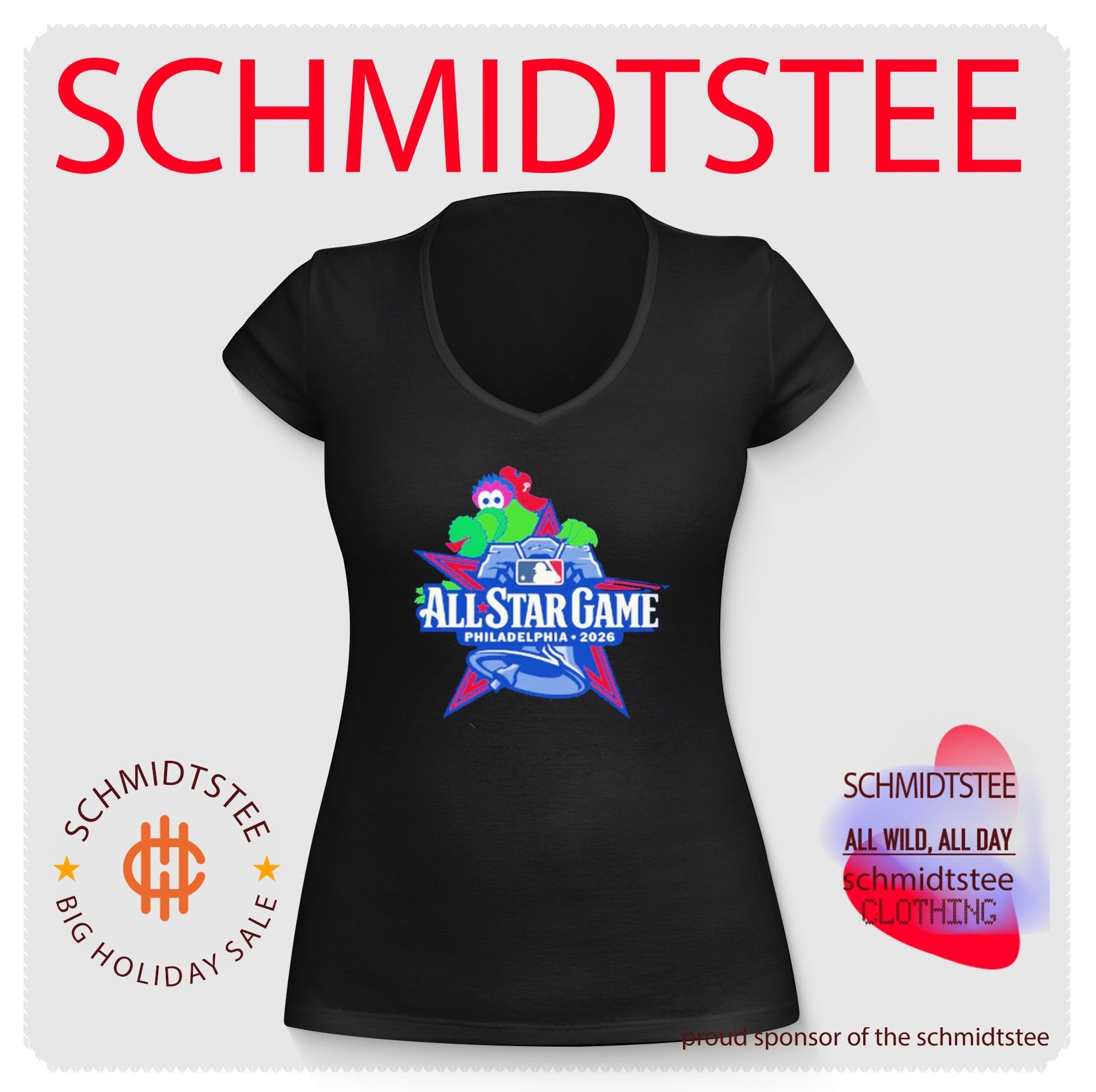 Philadelphia Phillies 2026 MLB All Star Game Phanatic mascot shirt