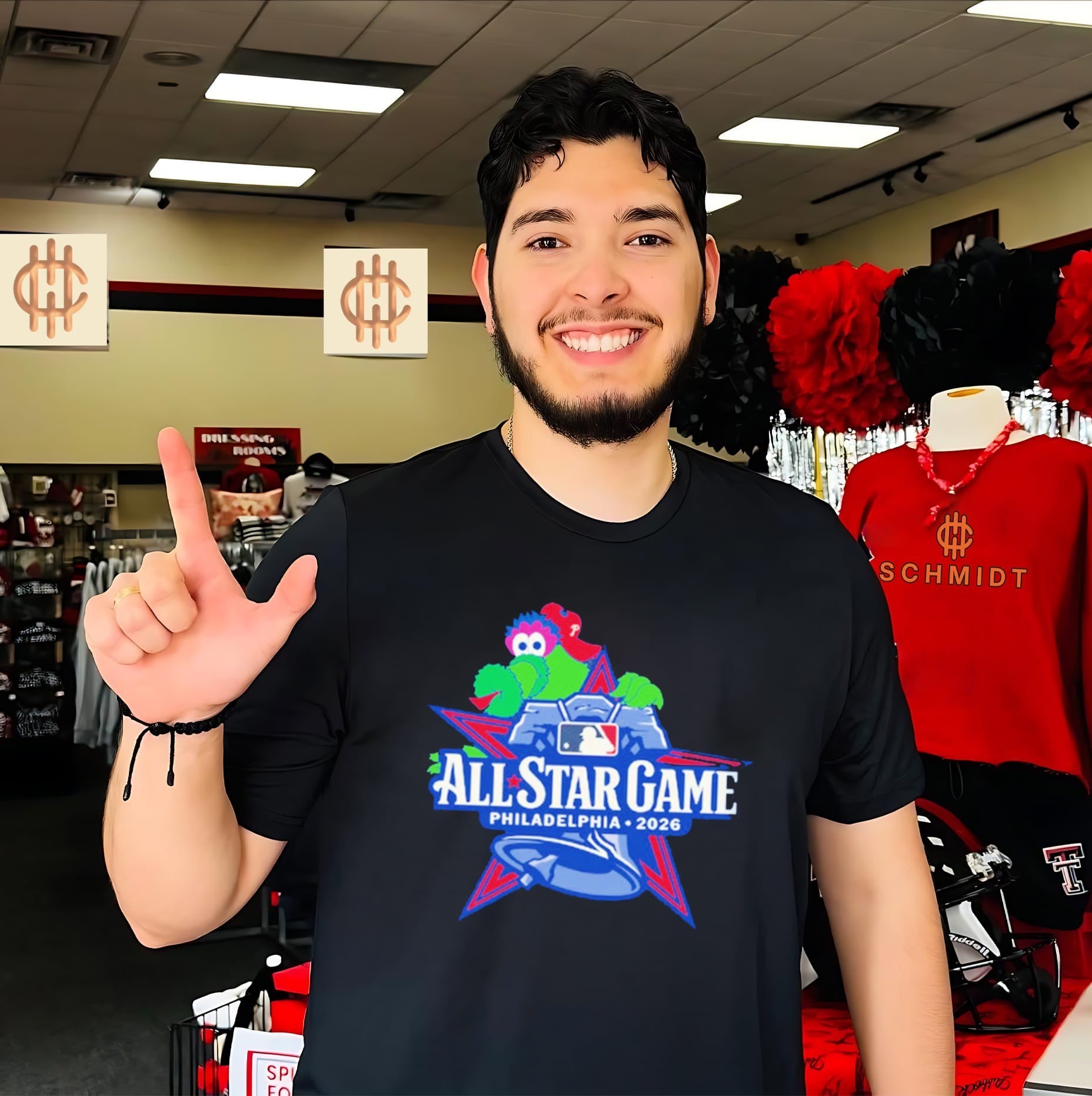 Philadelphia Phillies 2026 MLB All Star Game Phanatic mascot shirt
