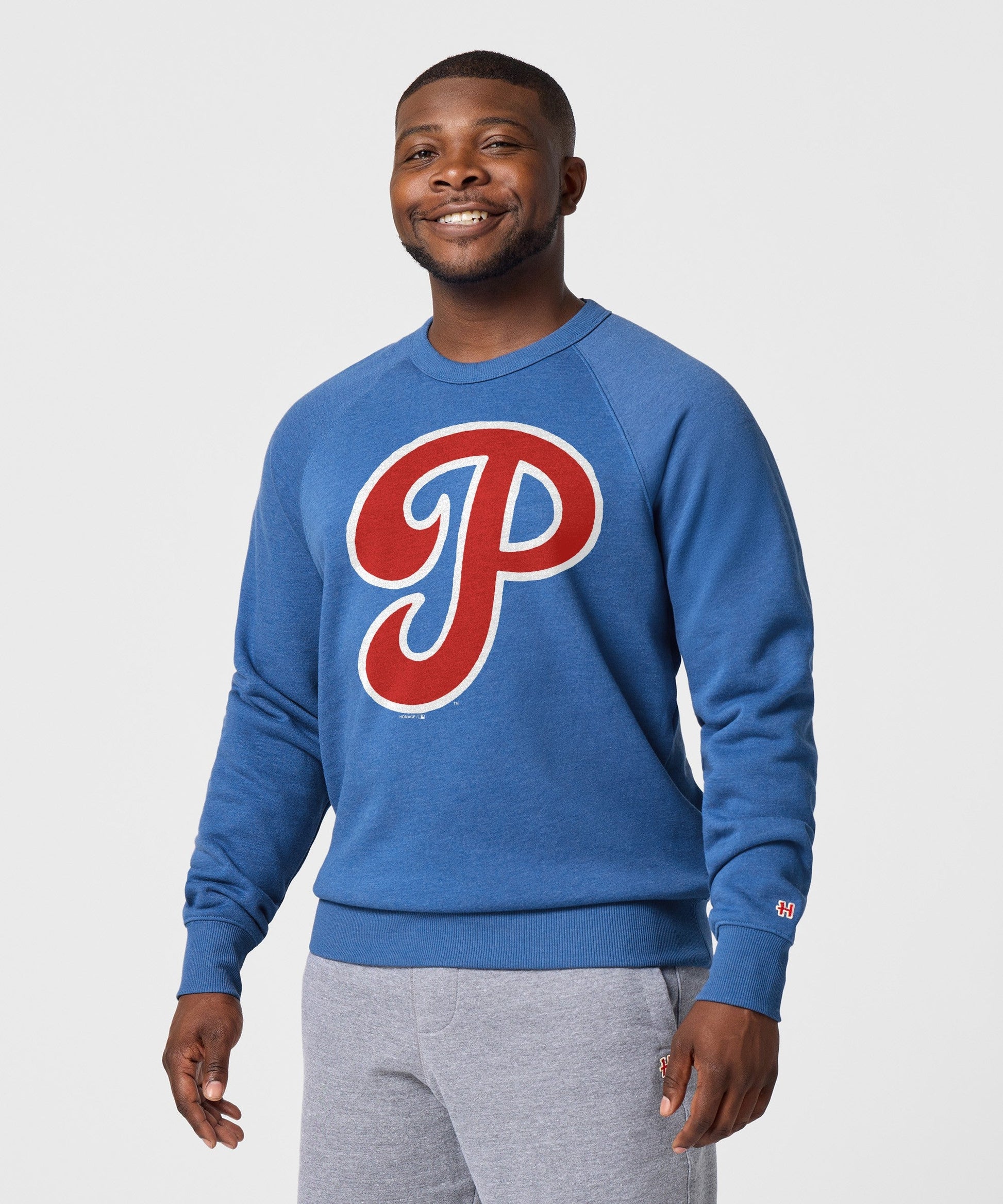Philadelphia Phillies Cap Logo '34 Crewneck