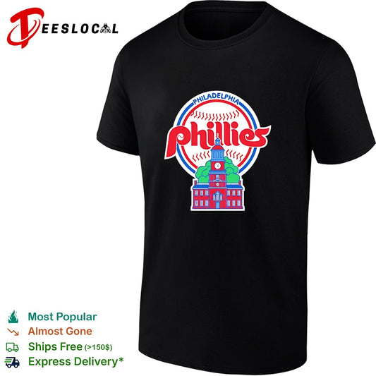 Philadelphia Phillies MLB Independence Hall retro shirt