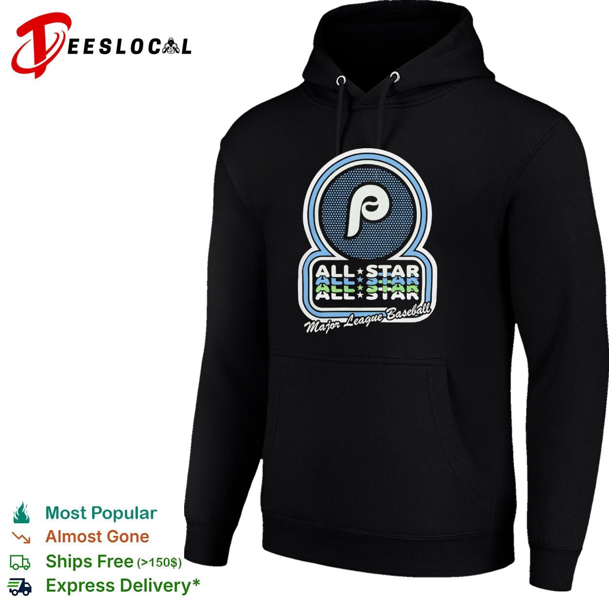 Philadelphia Phillies Major League Baseball All Star Game logo shirt