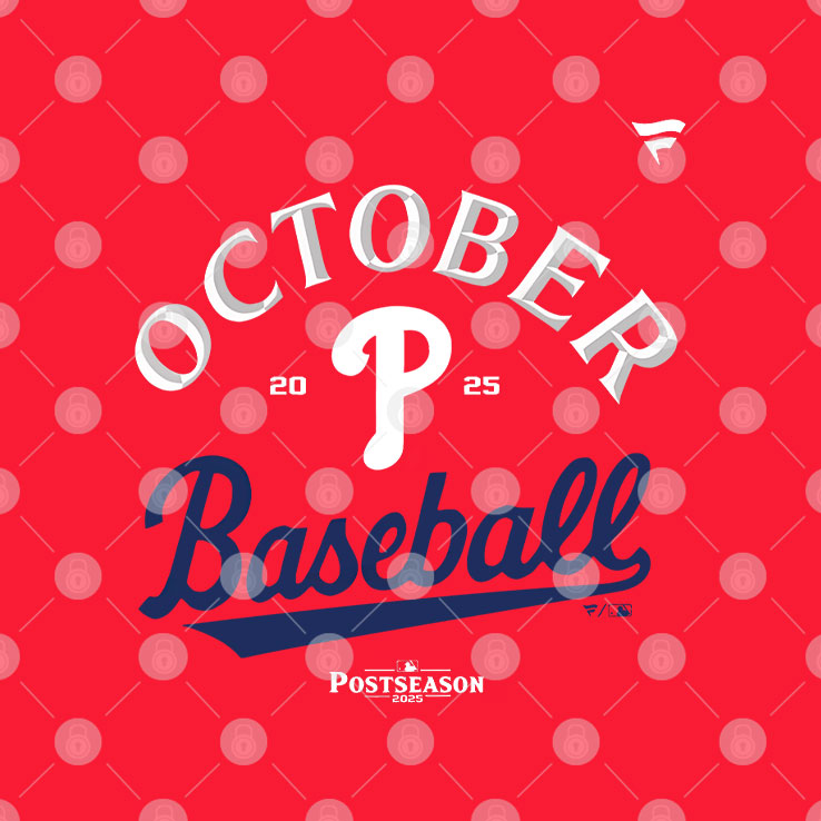 Philadelphia Phillies October Postseason 2025 T Shirt