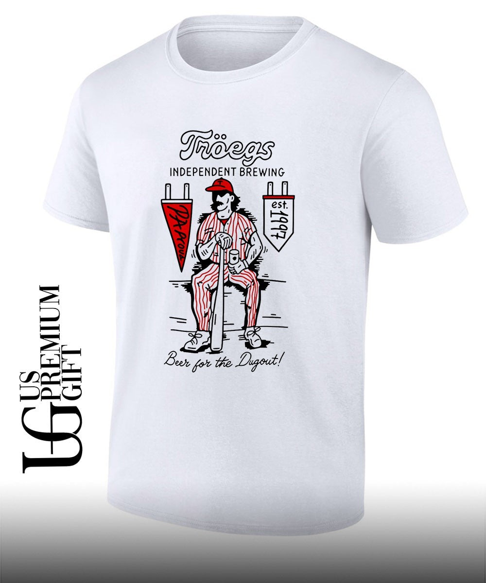 Phillies Troegs Independent Brewing Beer for the Dugout shirt
