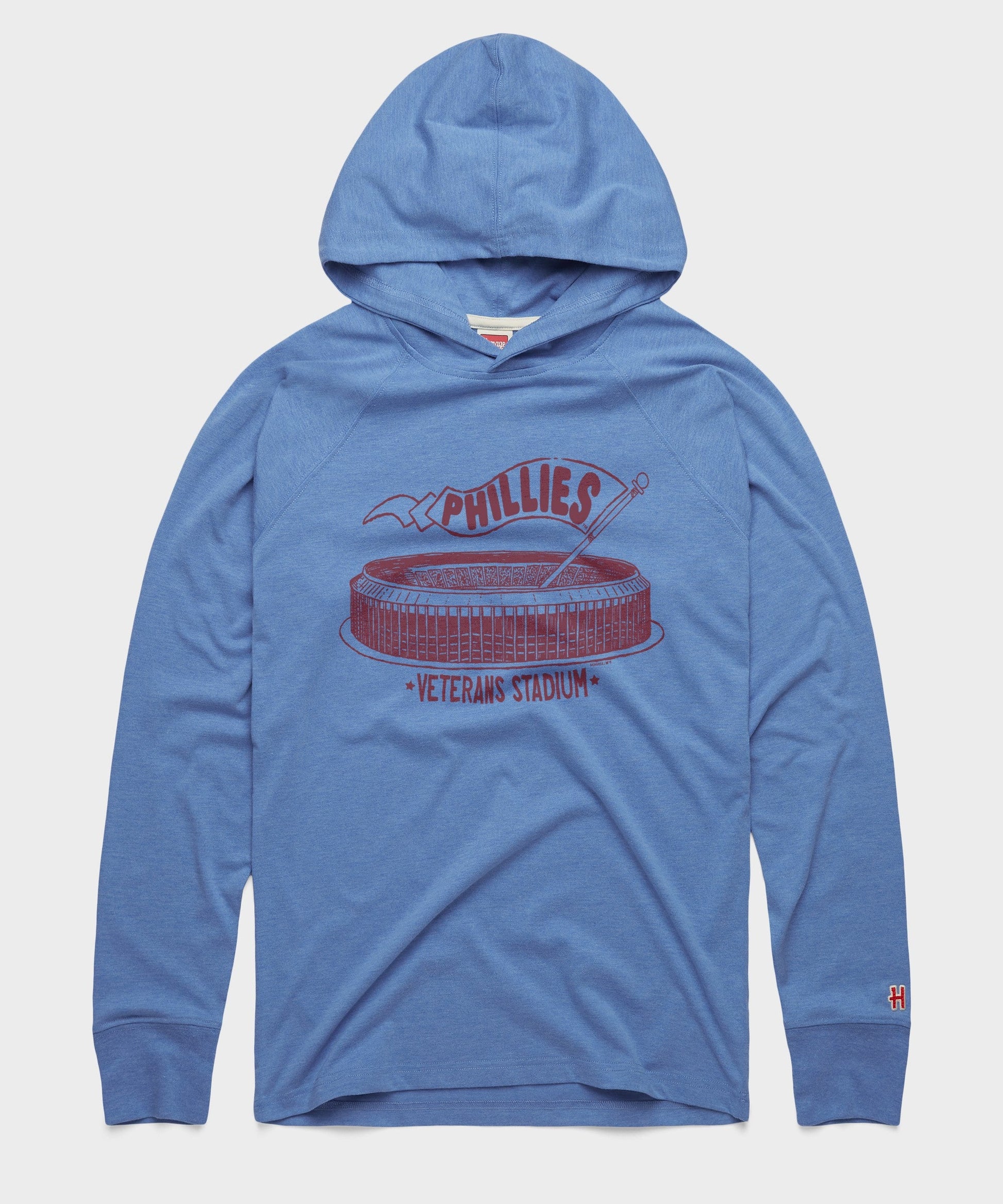 Phillies Veterans Stadium Lightweight Hoodie