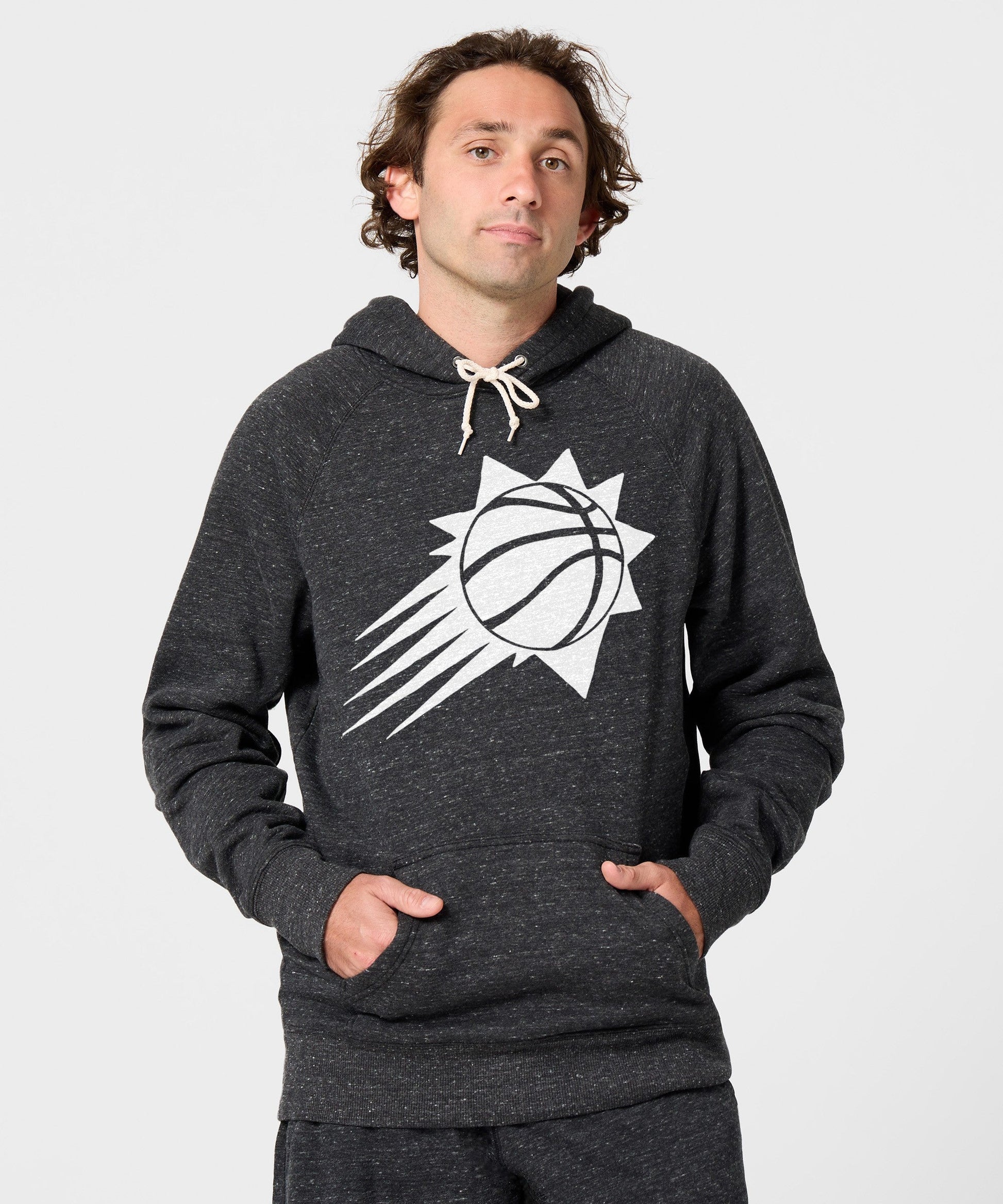 Phoenix Suns Blacktop Logo Hoodie