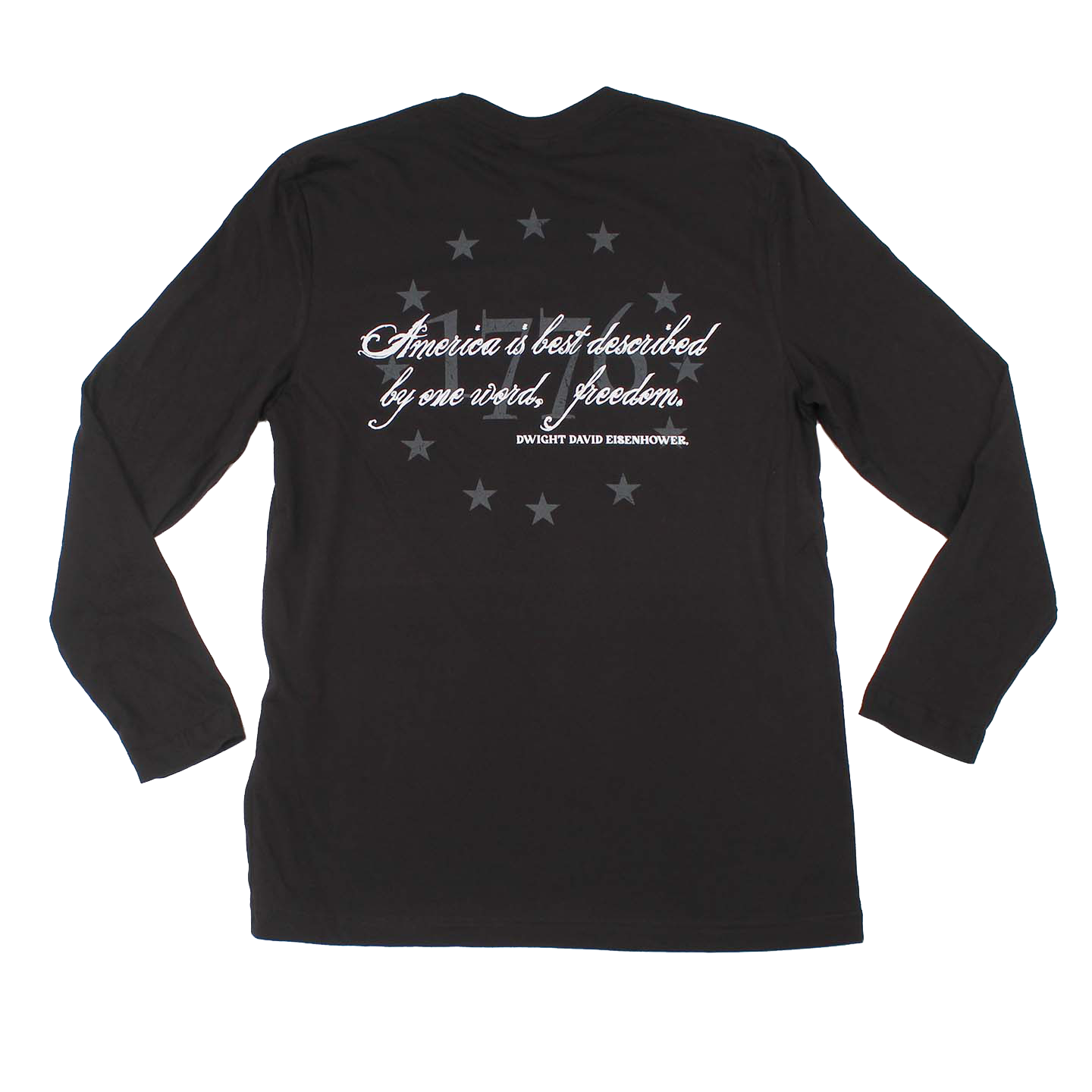 Aaron Lewis AFL Photo Flag Mens Long Sleeve T Shirt Black