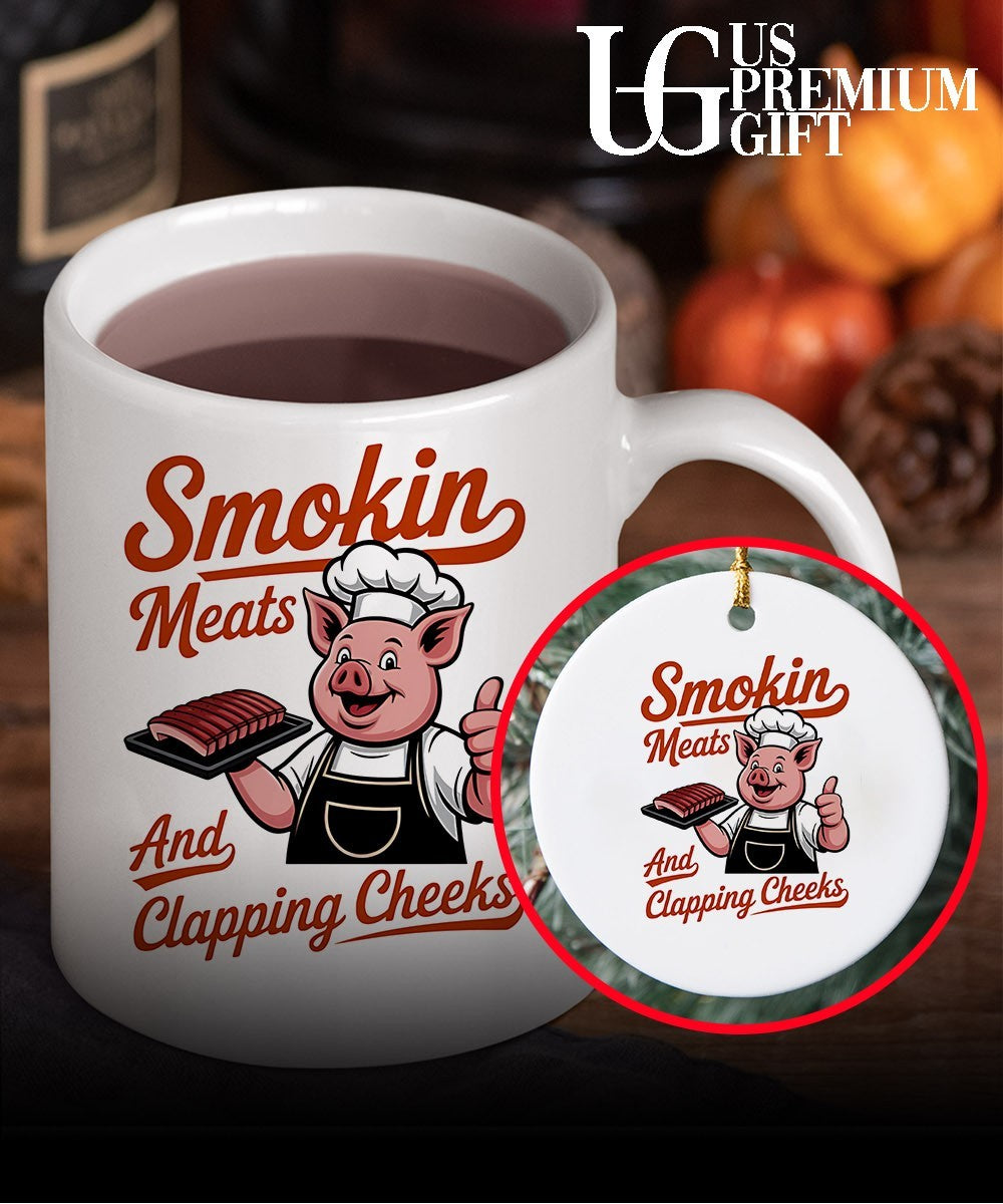 Pig smokin meats and clapping cheeks shirt