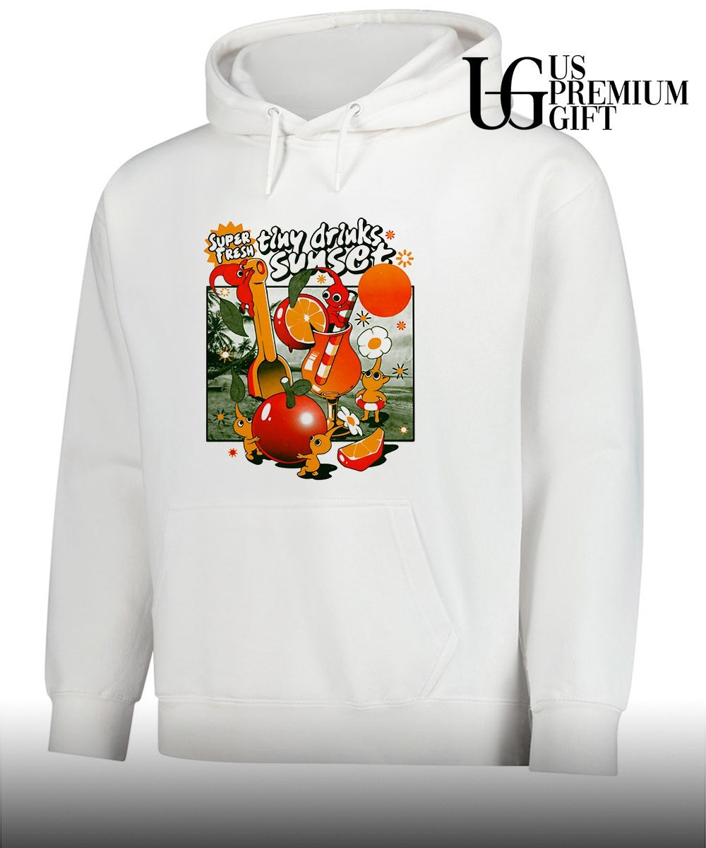 Pikmin Super Fresh Tiny Drinks Sunset shirt