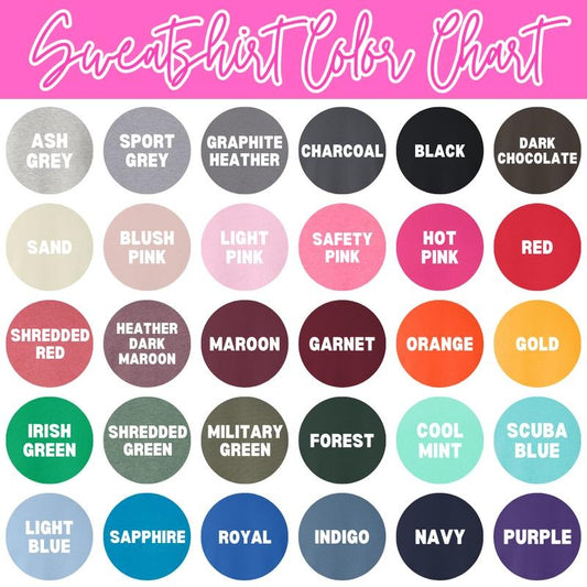 Pink Gingham Monogram Sweatshirt 'NLB'