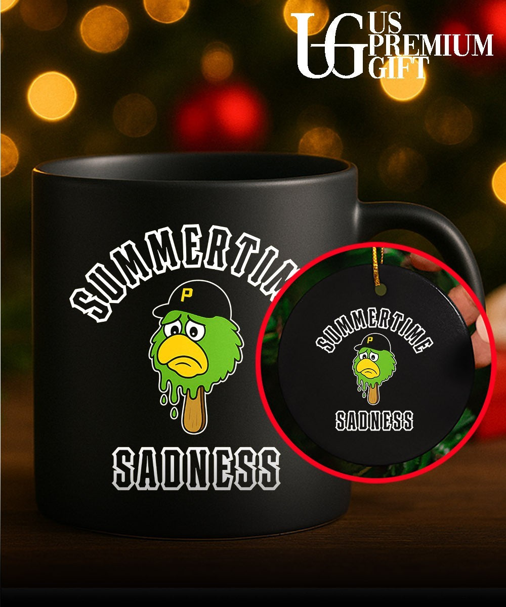 Pittsburgh Pirates Mascot Summertime Sadness Ice Cream Pop shirt
