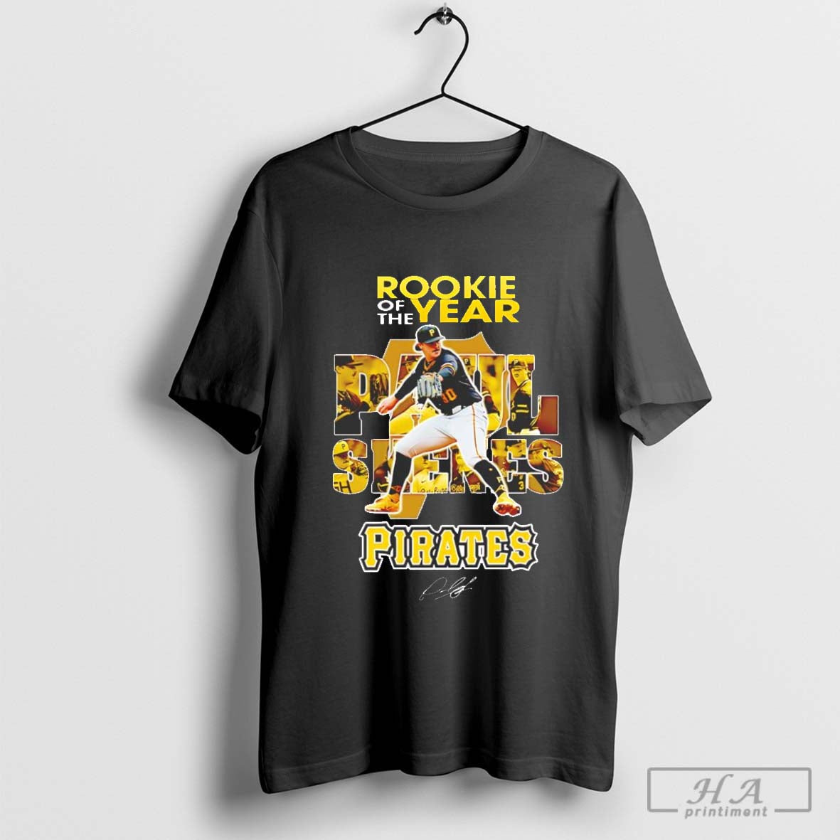 Pittsburgh Pirates Paul Skenes Rookie Of The Year Signature - clothing by TeeHivey.com