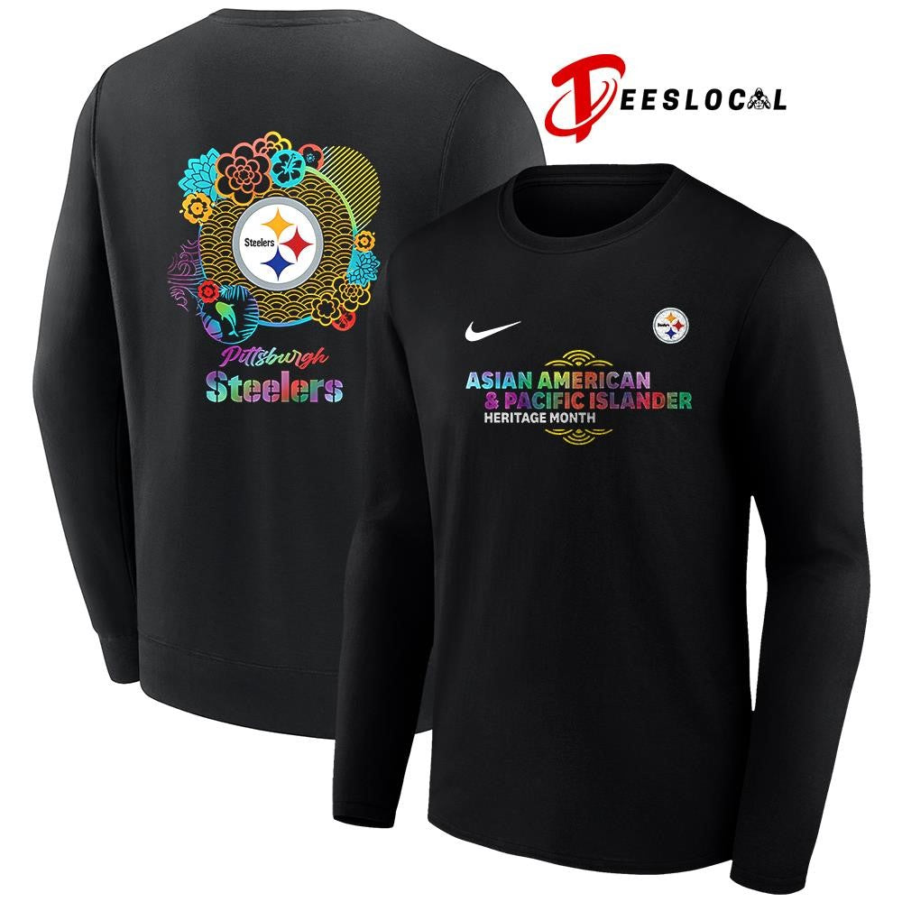 Pittsburgh Steelers x Asian American and Pacific Islander heritage logo shirt