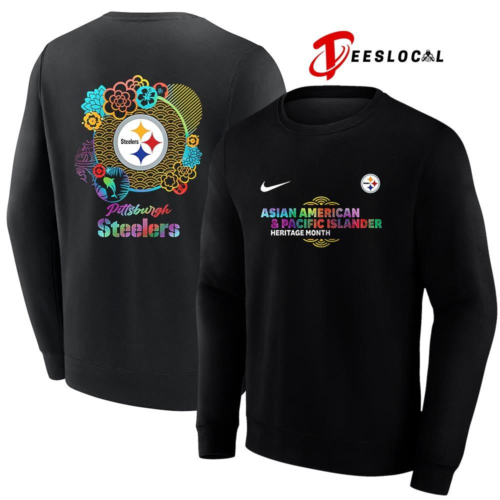 Pittsburgh Steelers x Asian American and Pacific Islander heritage logo shirt