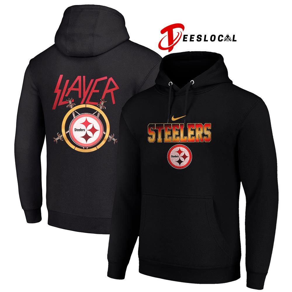 Pittsburgh Steelers x Slayer logo shirt
