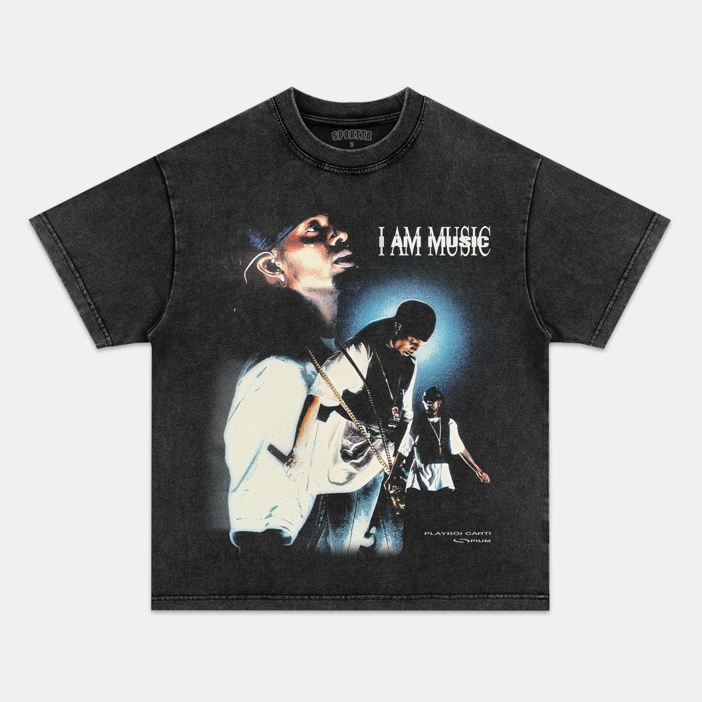 PLAYBOI CARTI & I AM MUSIC V2 TEE - clothing by TeeHivey.com (Image 2)
