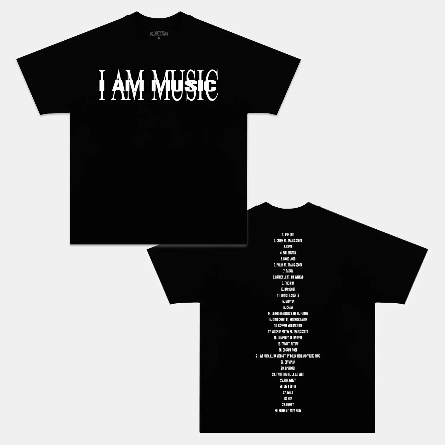 PLAYBOI CARTI & I AM MUSIC 2025 V2 TEE - clothing by TeeHivey.com (Image 5)