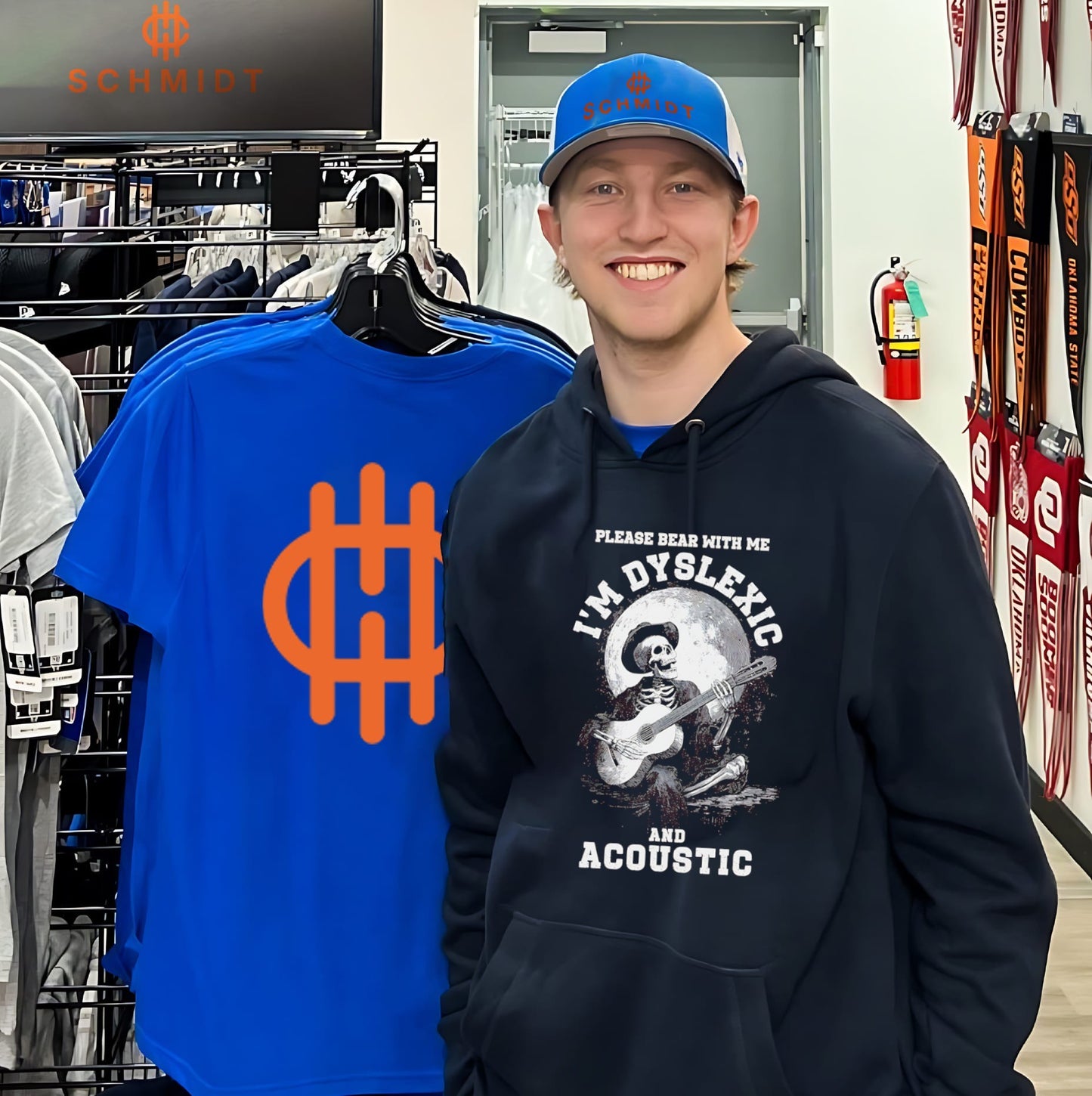 Please Bear With Me I Am Dyslexic and Acoustic shirt