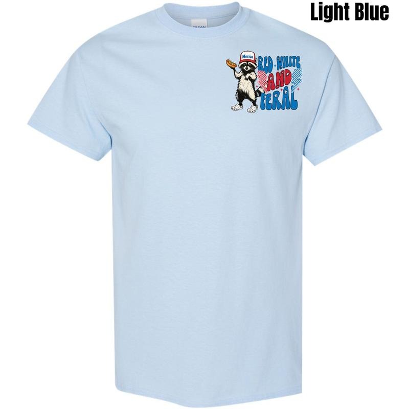 Pocket Size - Feral America Gildan Short Sleeve T-Shirt 'NLB'