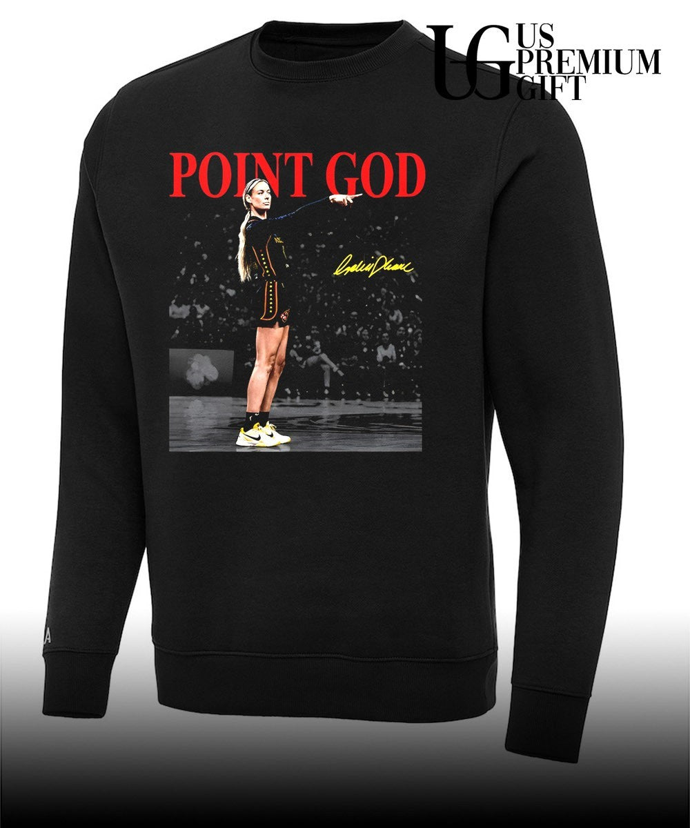 Point God Sophie Cunningham pointing Indiana Fever WNBA signature shirt