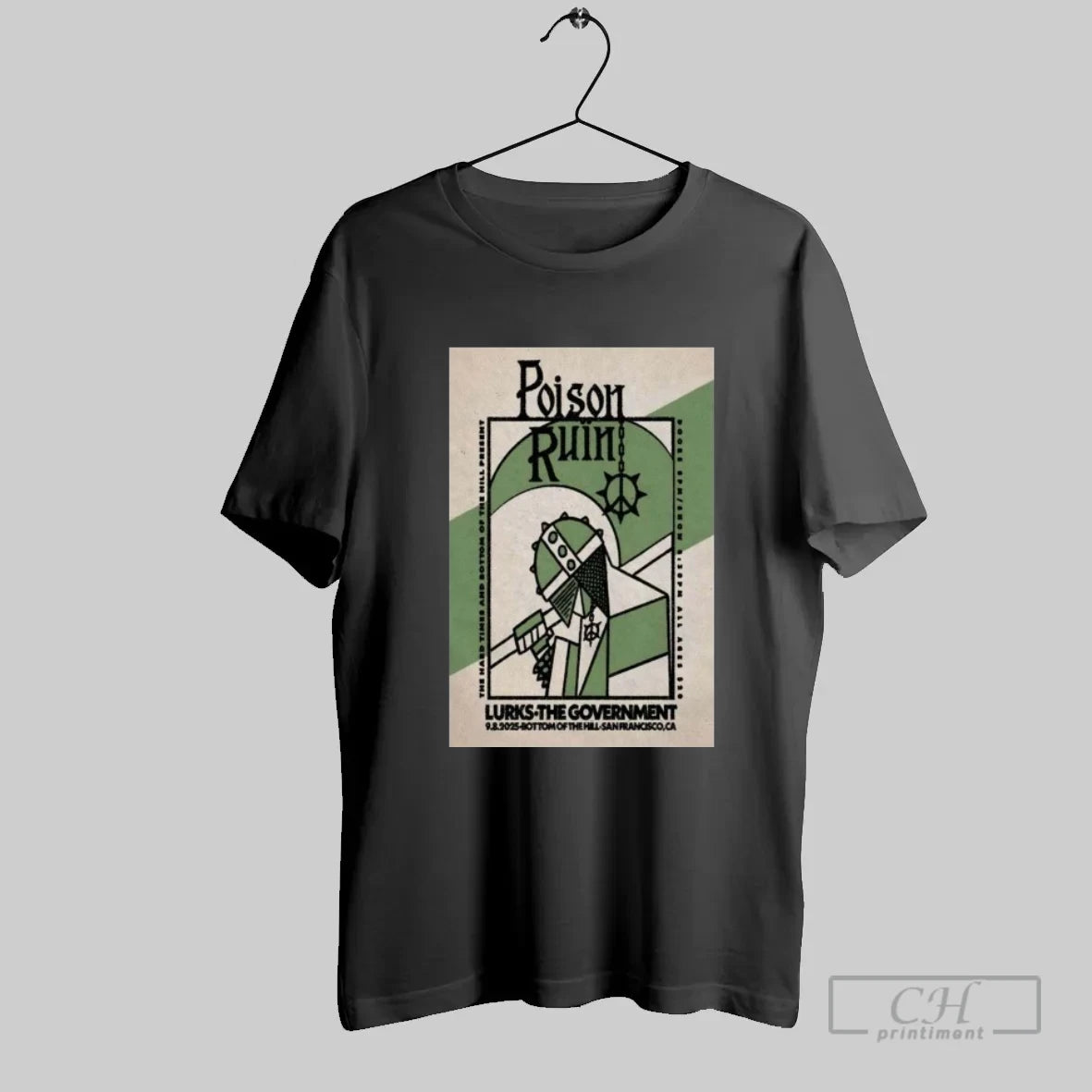 Poison Ruin September 8 2025 Bottom Of The Hill In San Francisco Ca - clothing by TeeHivey.com